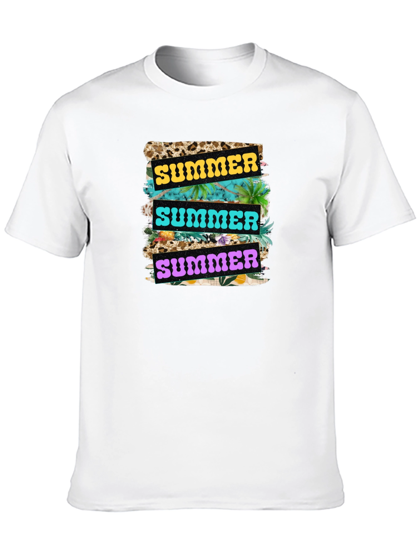 Summer Graphic Print T-Shirt