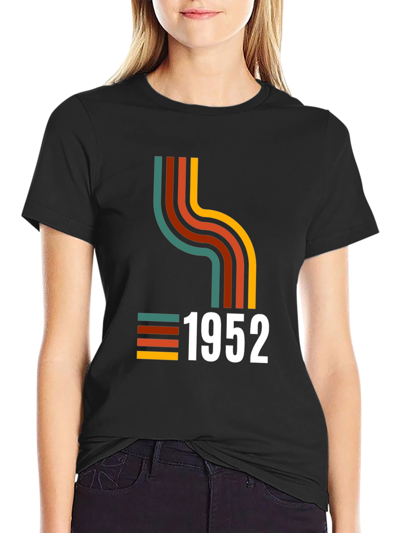 Retro 1952 Birthday Graphic T-Shirt