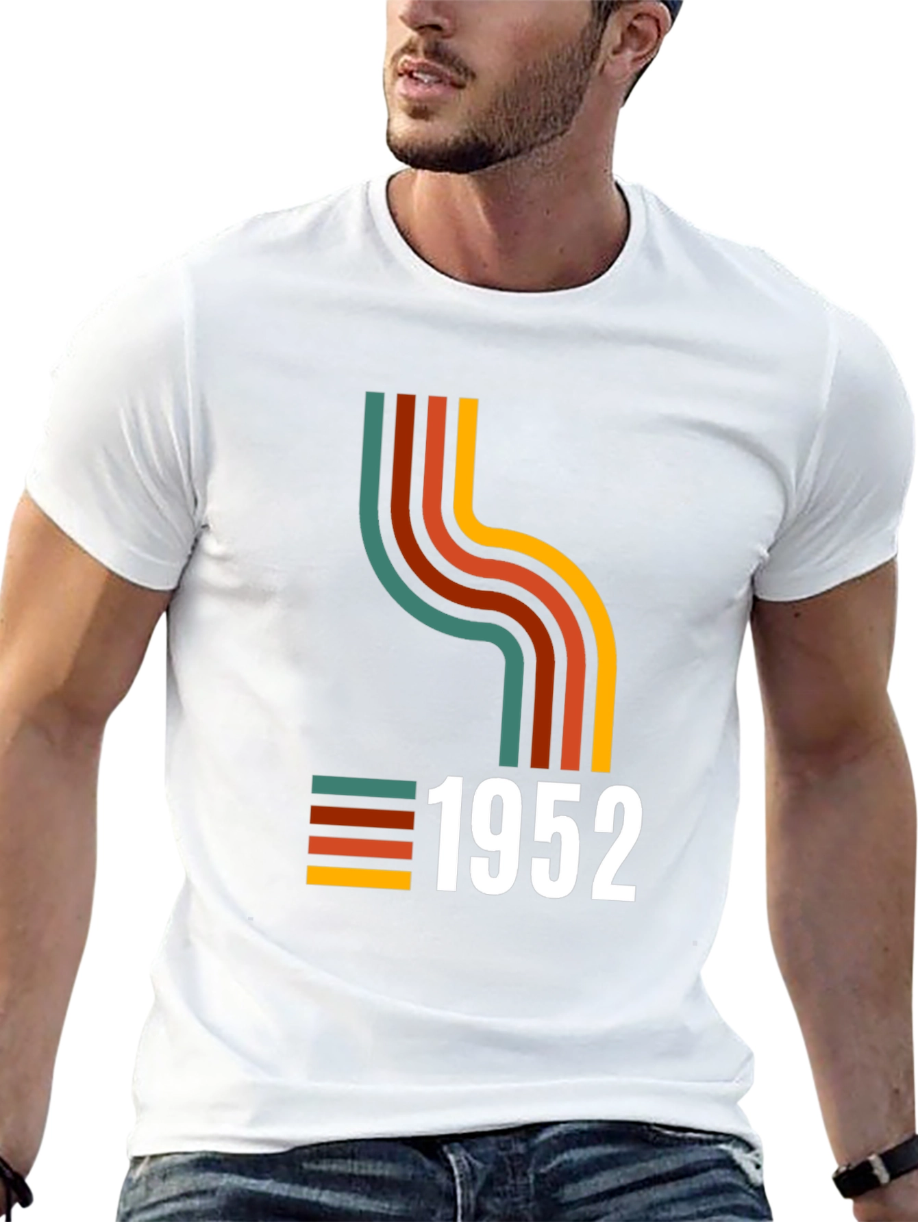 Retro 1952 Birthday Graphic T-Shirt