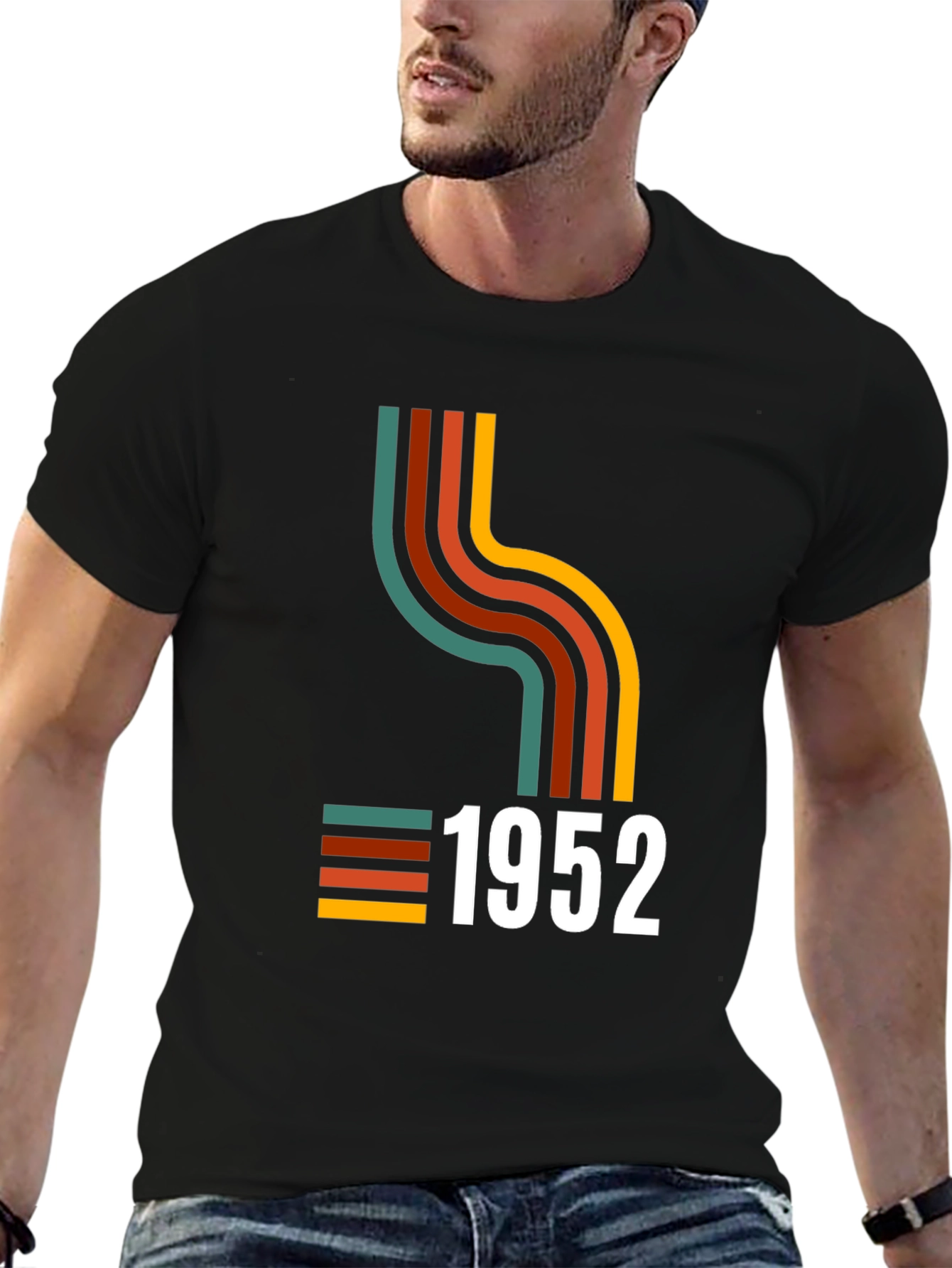 Retro 1952 Birthday Graphic T-Shirt