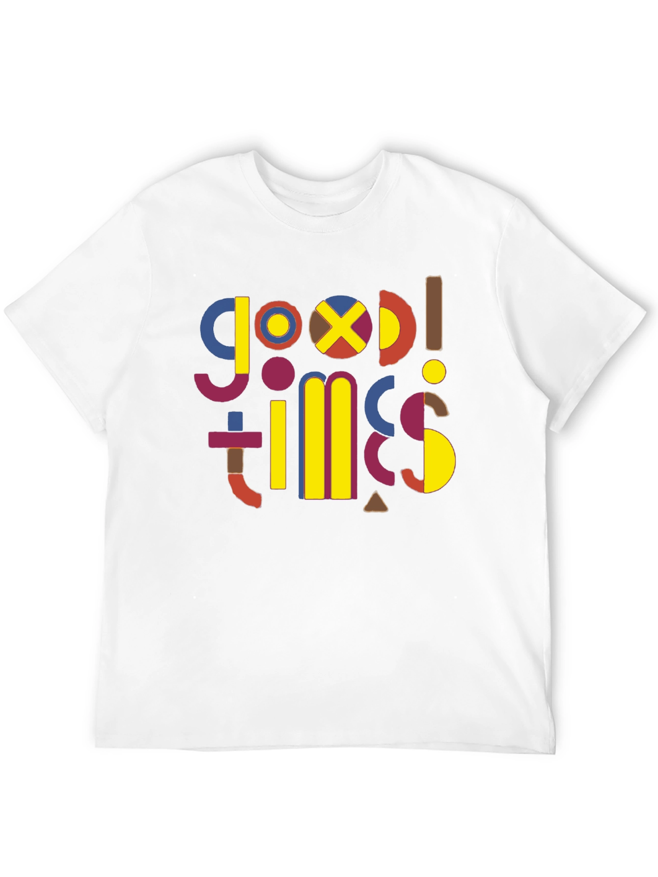 Good Times Graphic Tee - Stylish Unisex Cotton T-Shirt