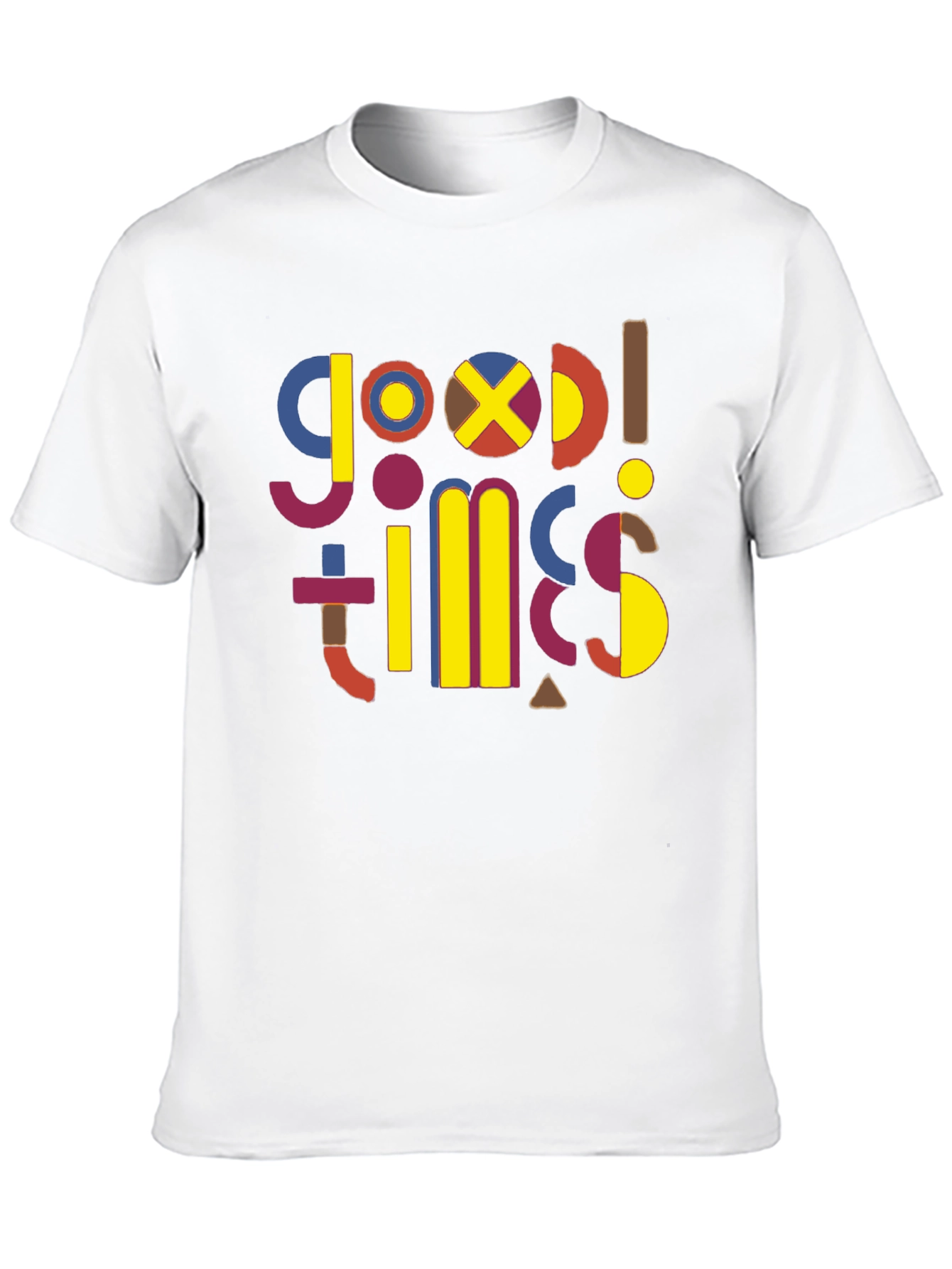 Good Times Graphic Tee - Stylish Unisex Cotton T-Shirt