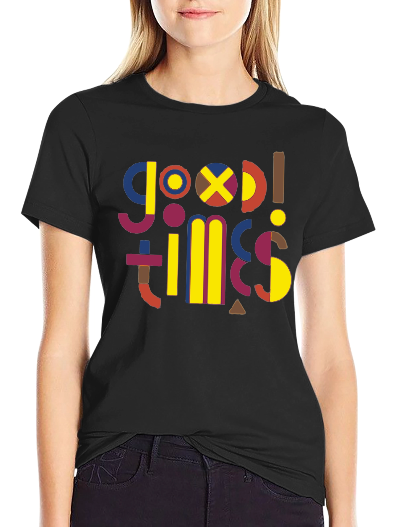 Good Times Graphic Tee - Stylish Unisex Cotton T-Shirt