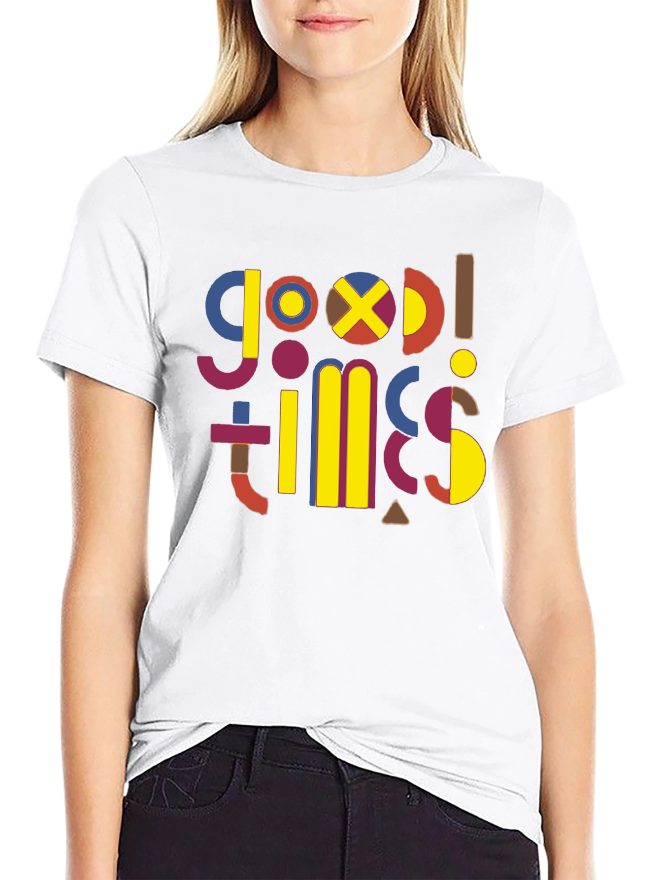 Good Times Graphic Tee - Stylish Unisex Cotton T-Shirt