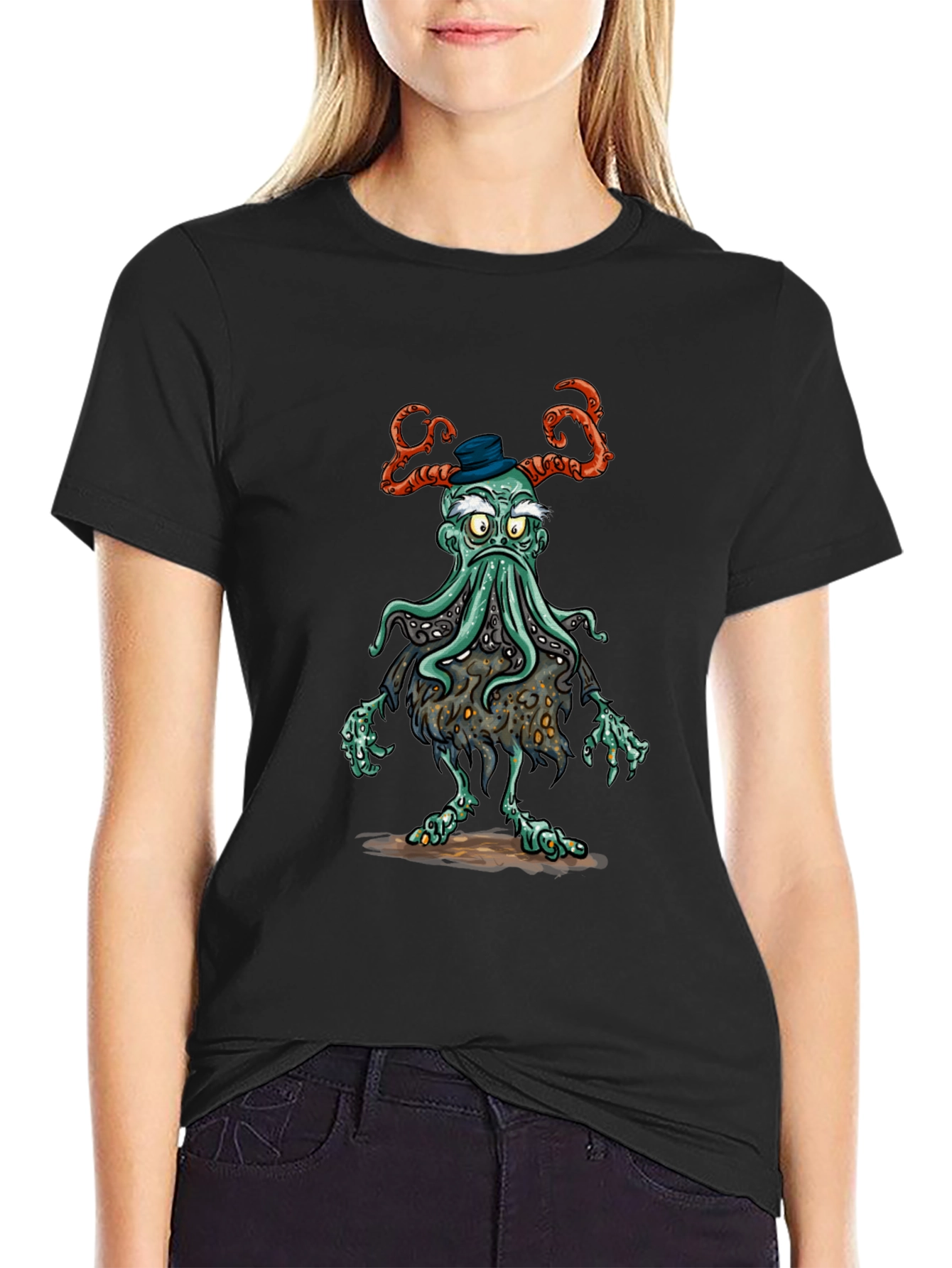 Cthulhu Gentleman T-Shirt - Unique Graphic Tee