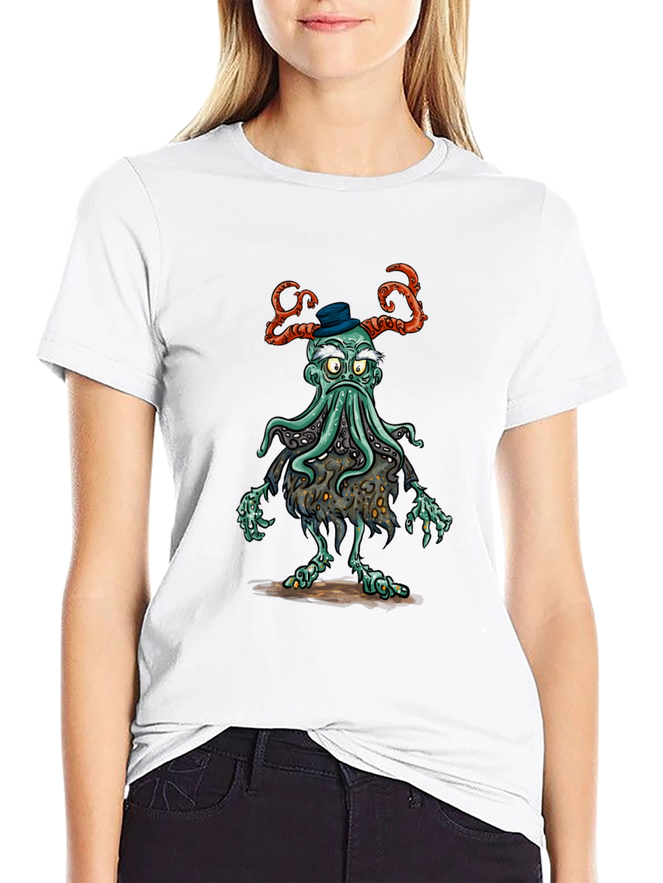 Cthulhu Gentleman T-Shirt - Unique Graphic Tee