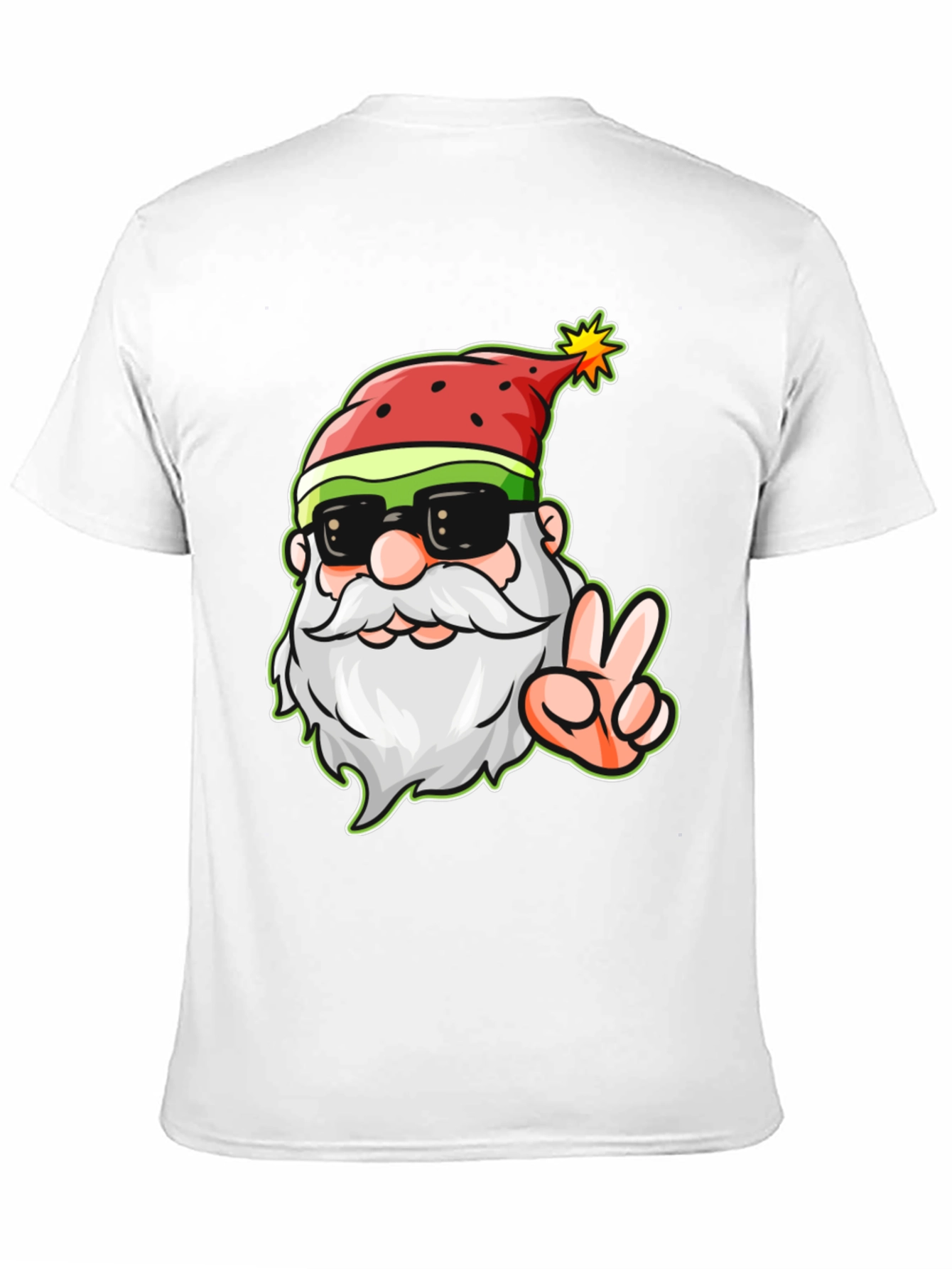 Cool Santa Claus Graphic T-Shirt