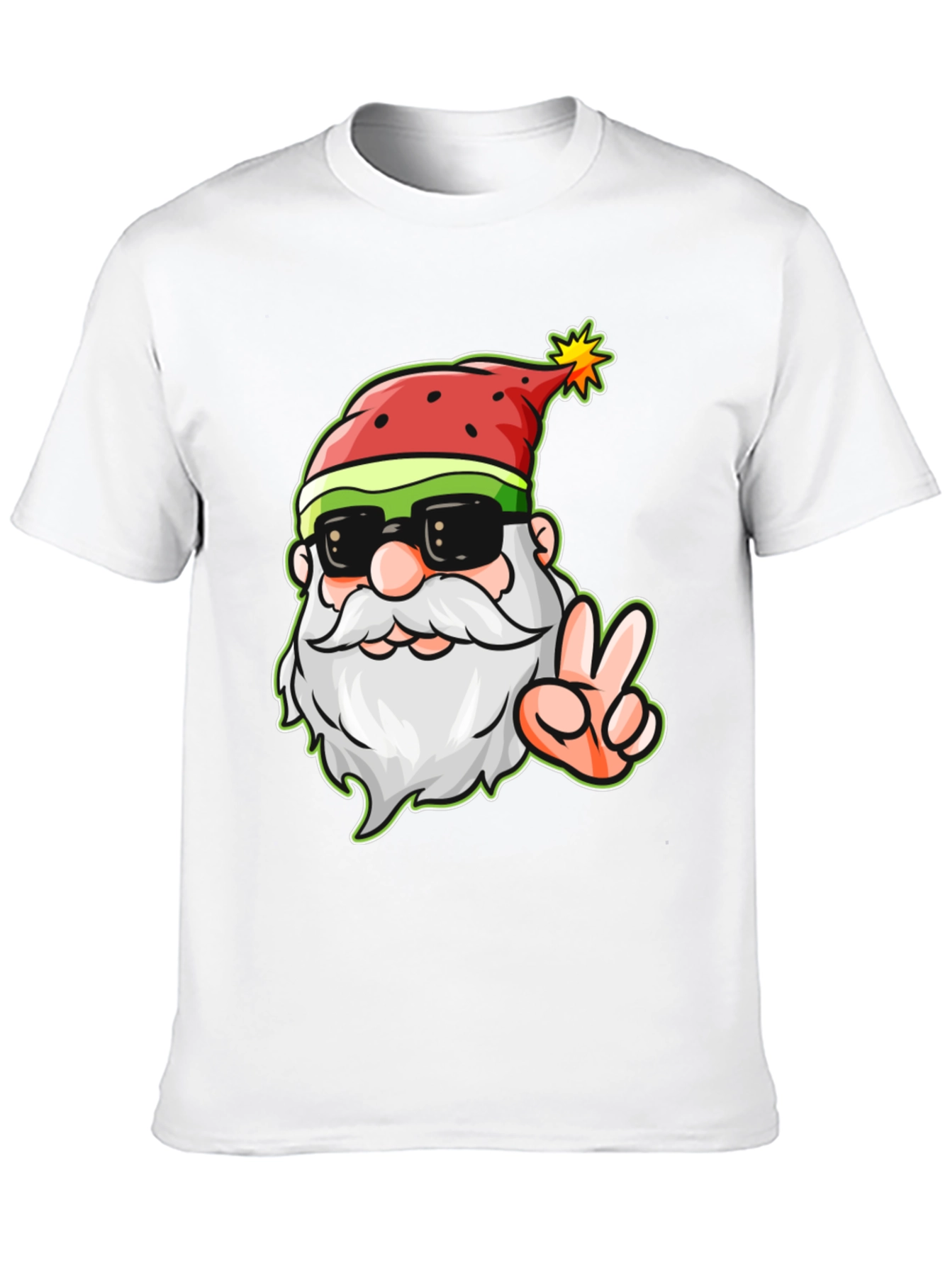 Cool Santa Claus Graphic T-Shirt