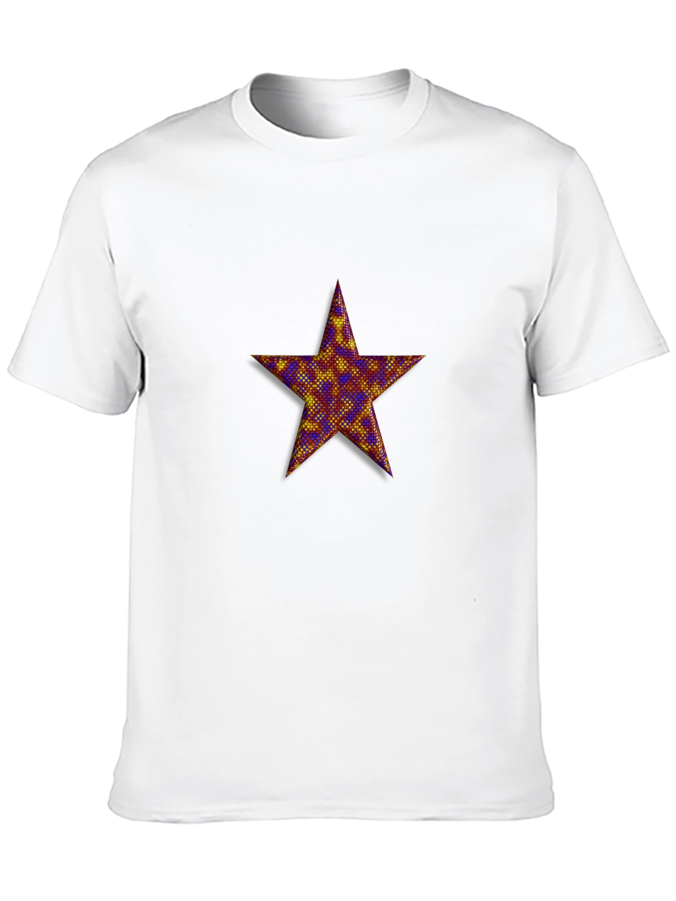 Star Graphic Black T-Shirt Casual Wear