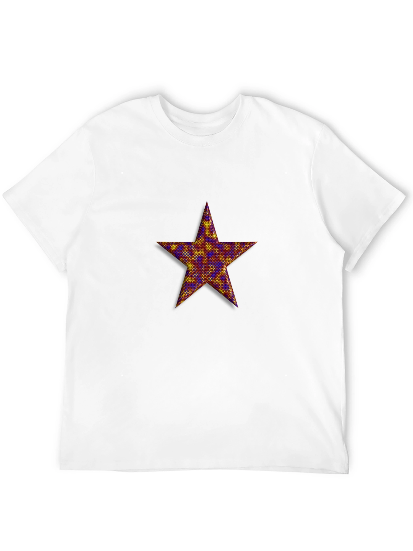 Star Graphic Black T-Shirt Casual Wear