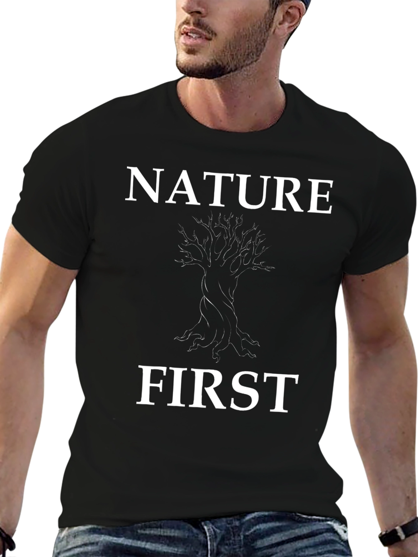 Nature First Graphic Tee - Organic Cotton