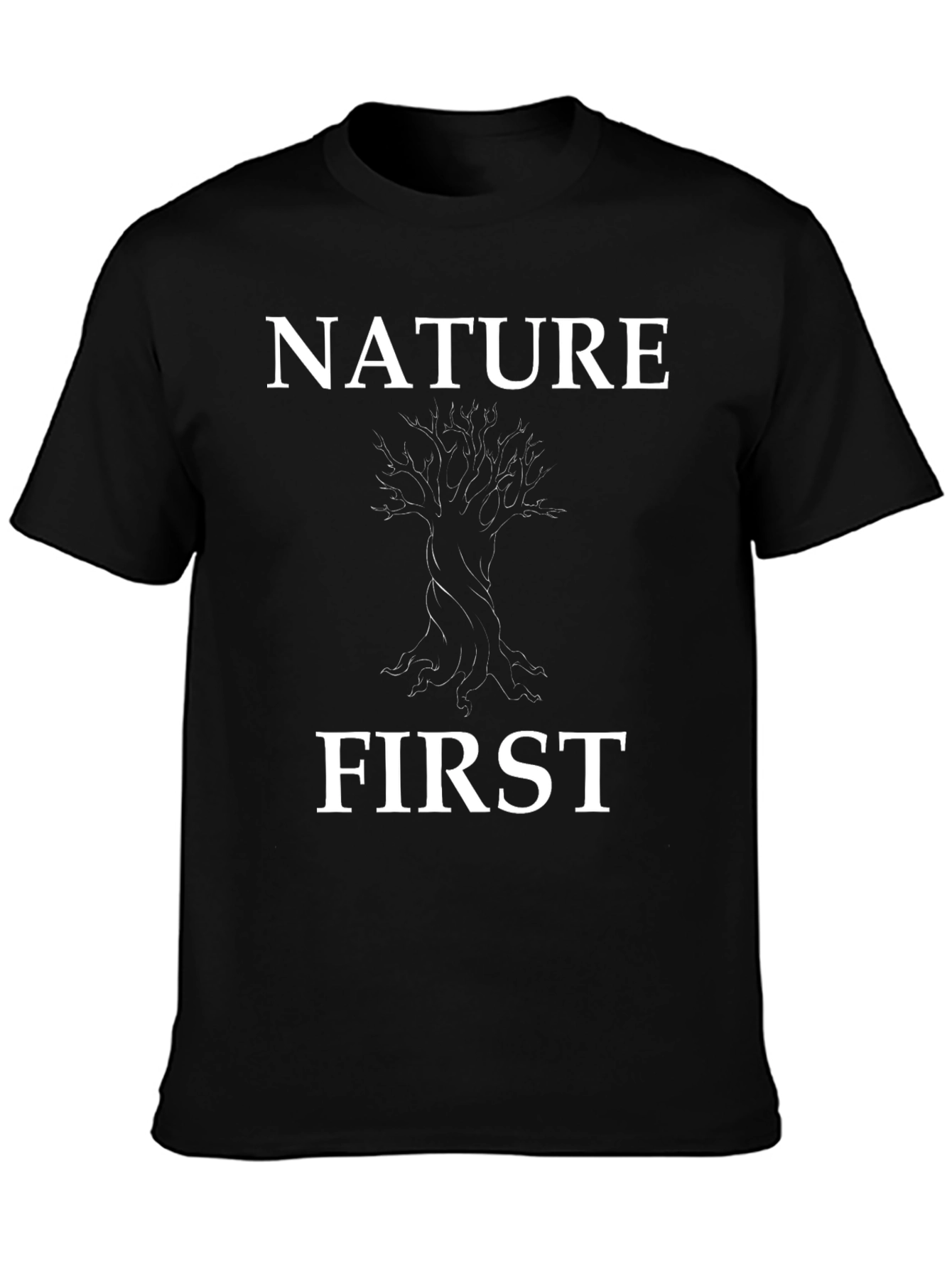 Nature First Graphic Tee - Organic Cotton