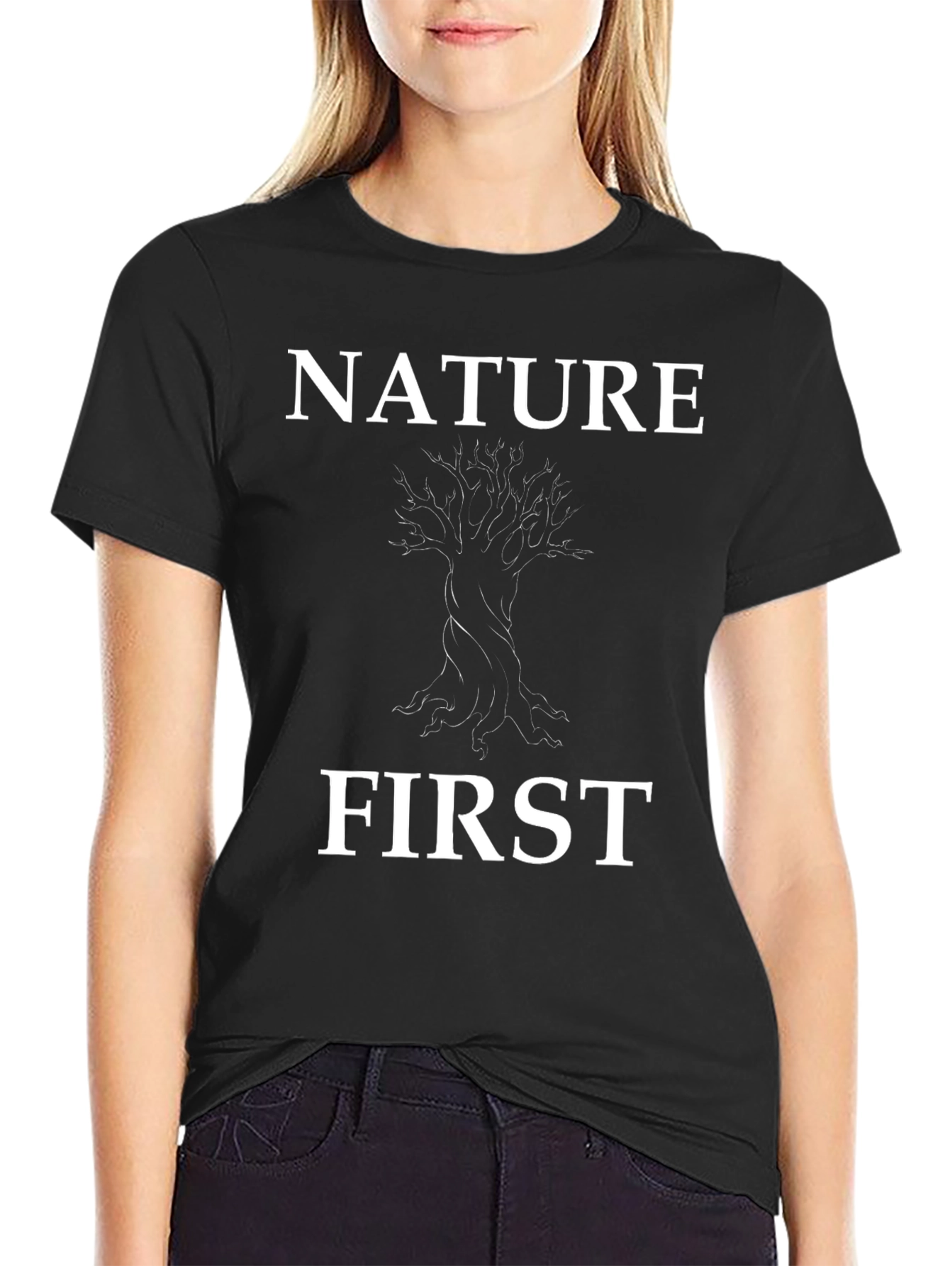 Nature First Graphic Tee - Organic Cotton