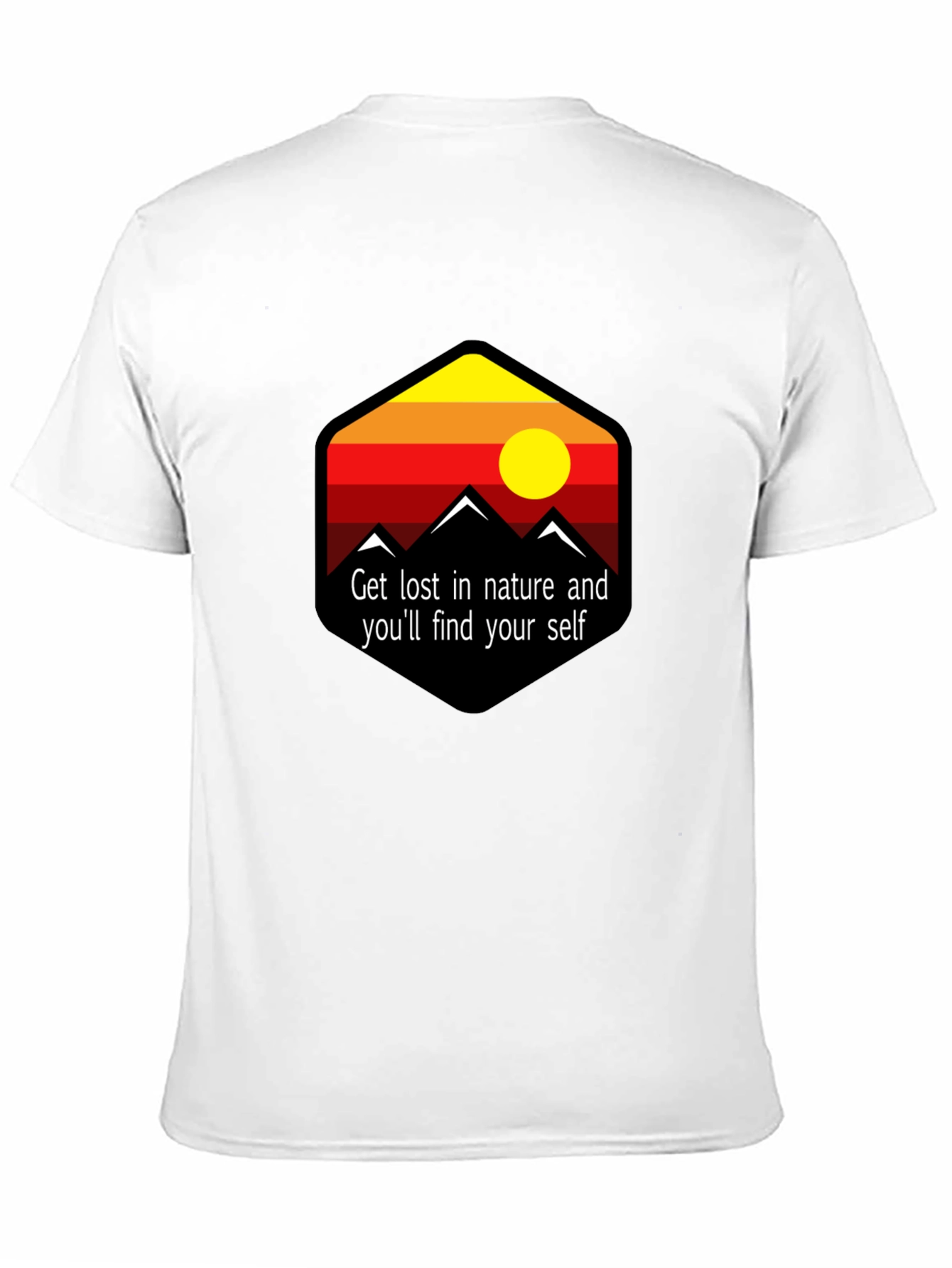 Nature Inspired T-Shirt - Get Lost and Find Yourself