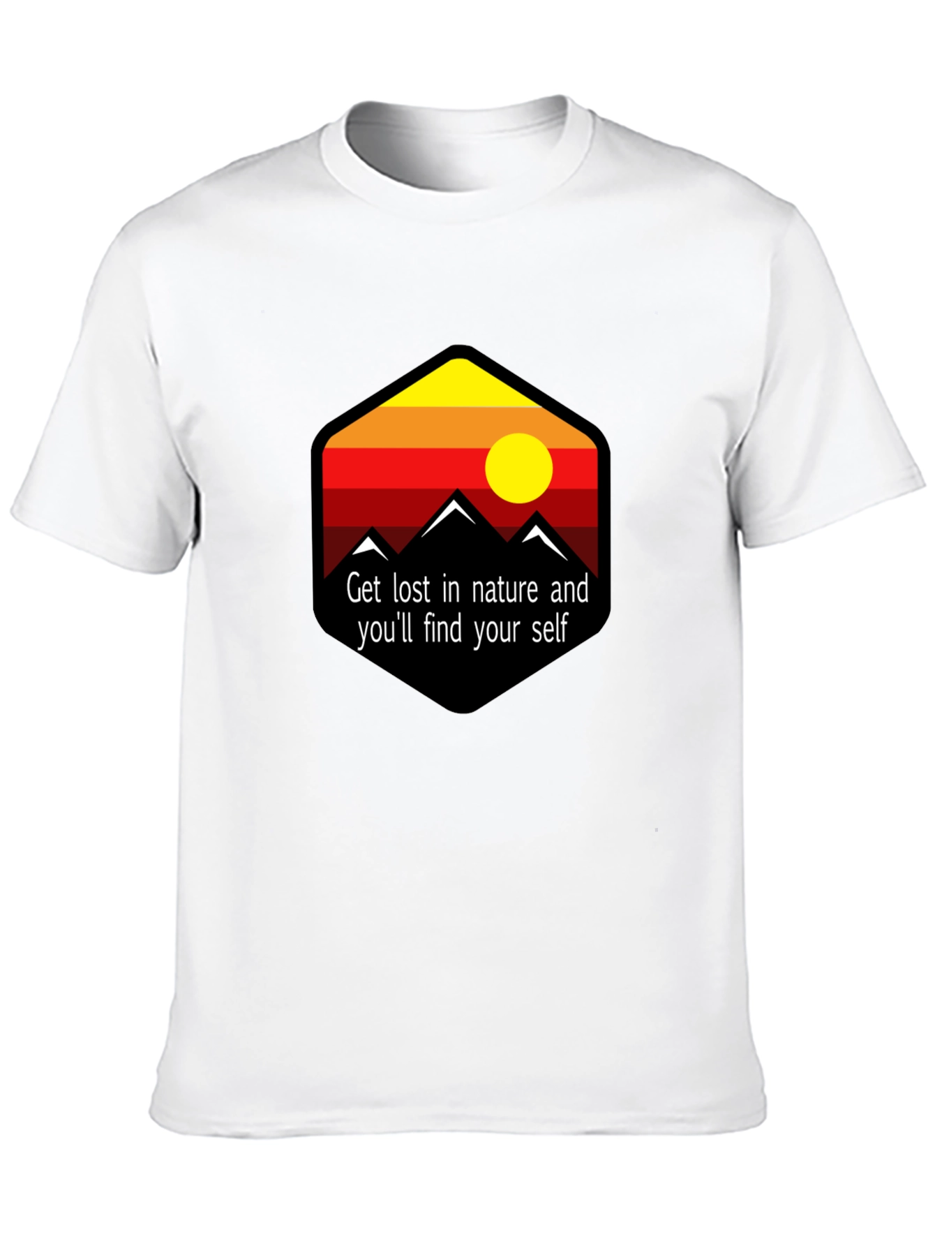 Nature Inspired T-Shirt - Get Lost and Find Yourself