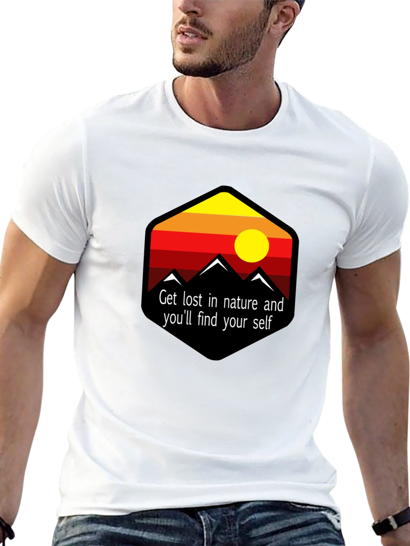 Nature Inspired T-Shirt - Get Lost and Find Yourself