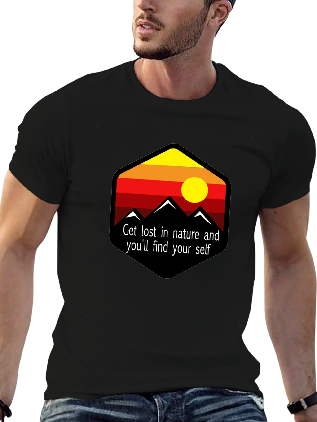 Nature Inspired T-Shirt - Get Lost and Find Yourself