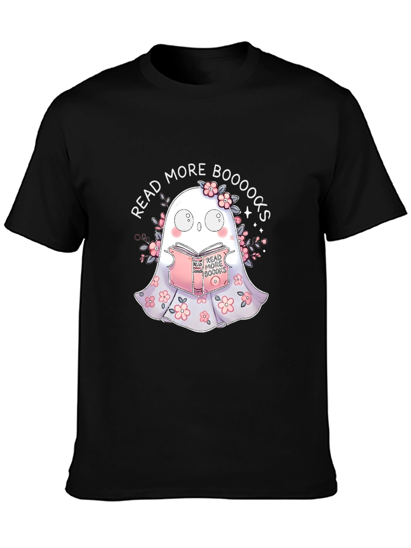 Read More Boooooks Ghost T-Shirt