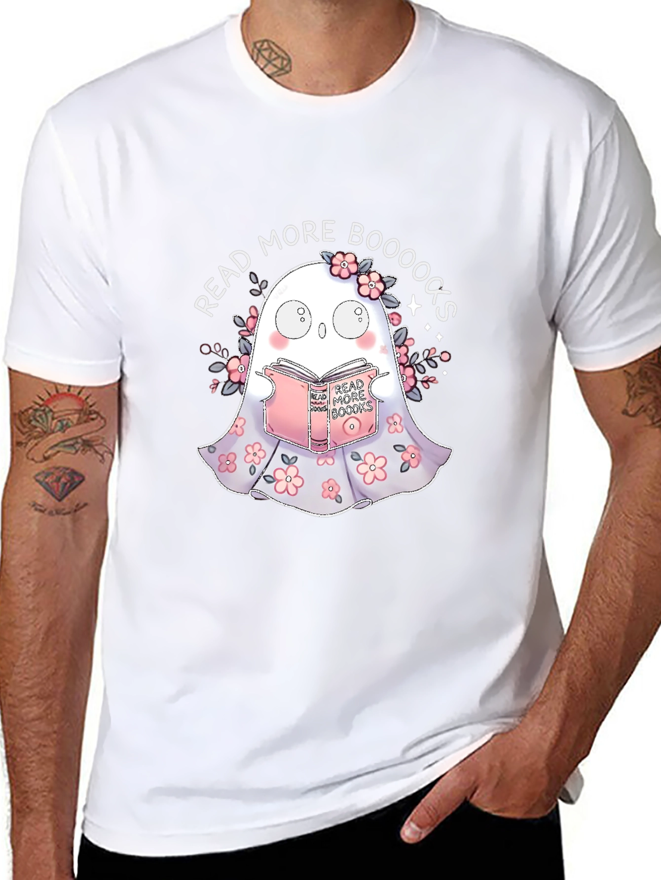 Read More Boooooks Ghost T-Shirt