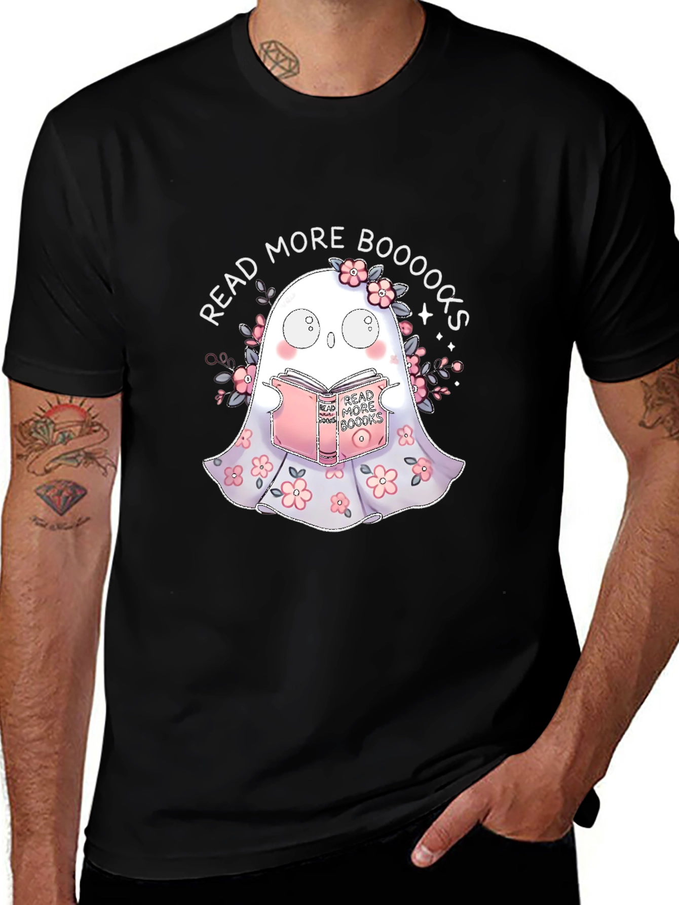 Read More Boooooks Ghost T-Shirt