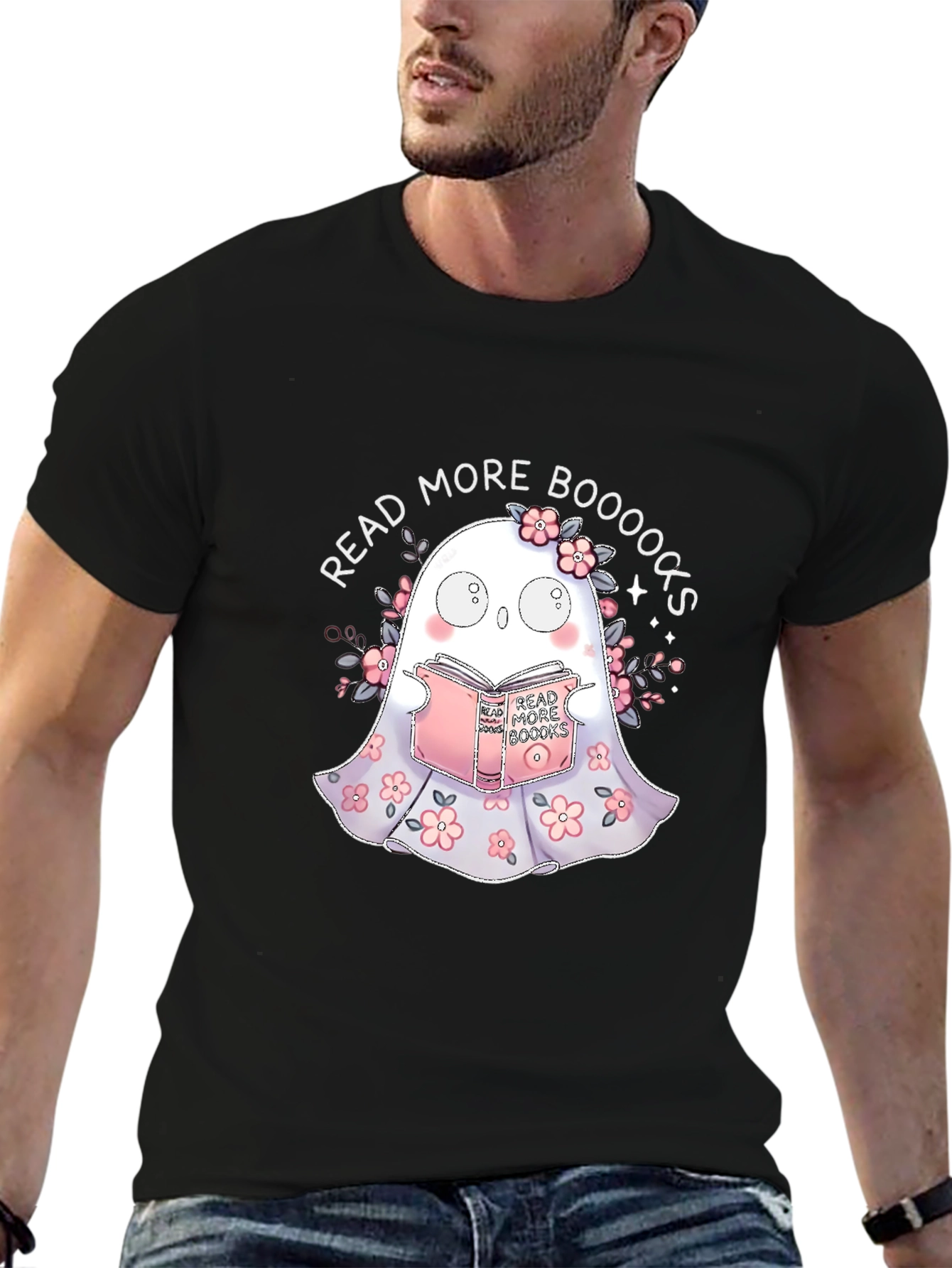 Read More Boooooks Ghost T-Shirt