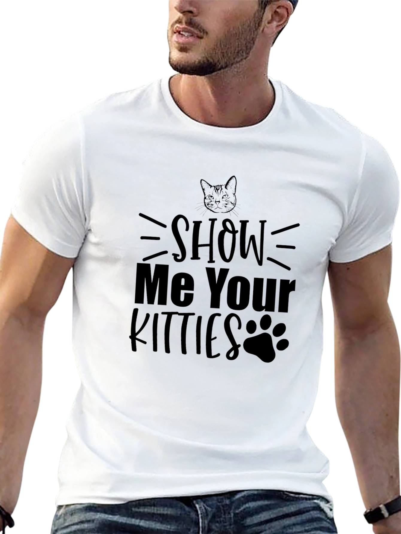 Show Me Your Kitties T-Shirt - Cat Lover Tee