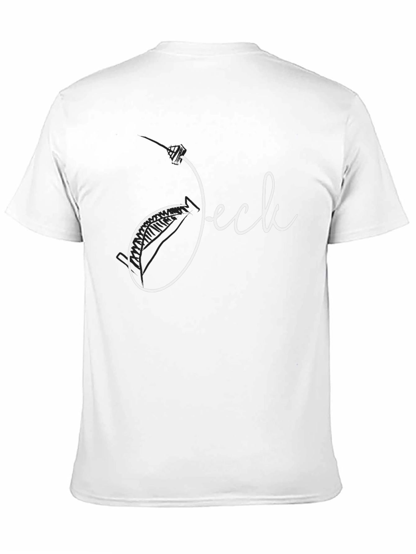 Jeck Script T-Shirt - Stylish Casual Wear