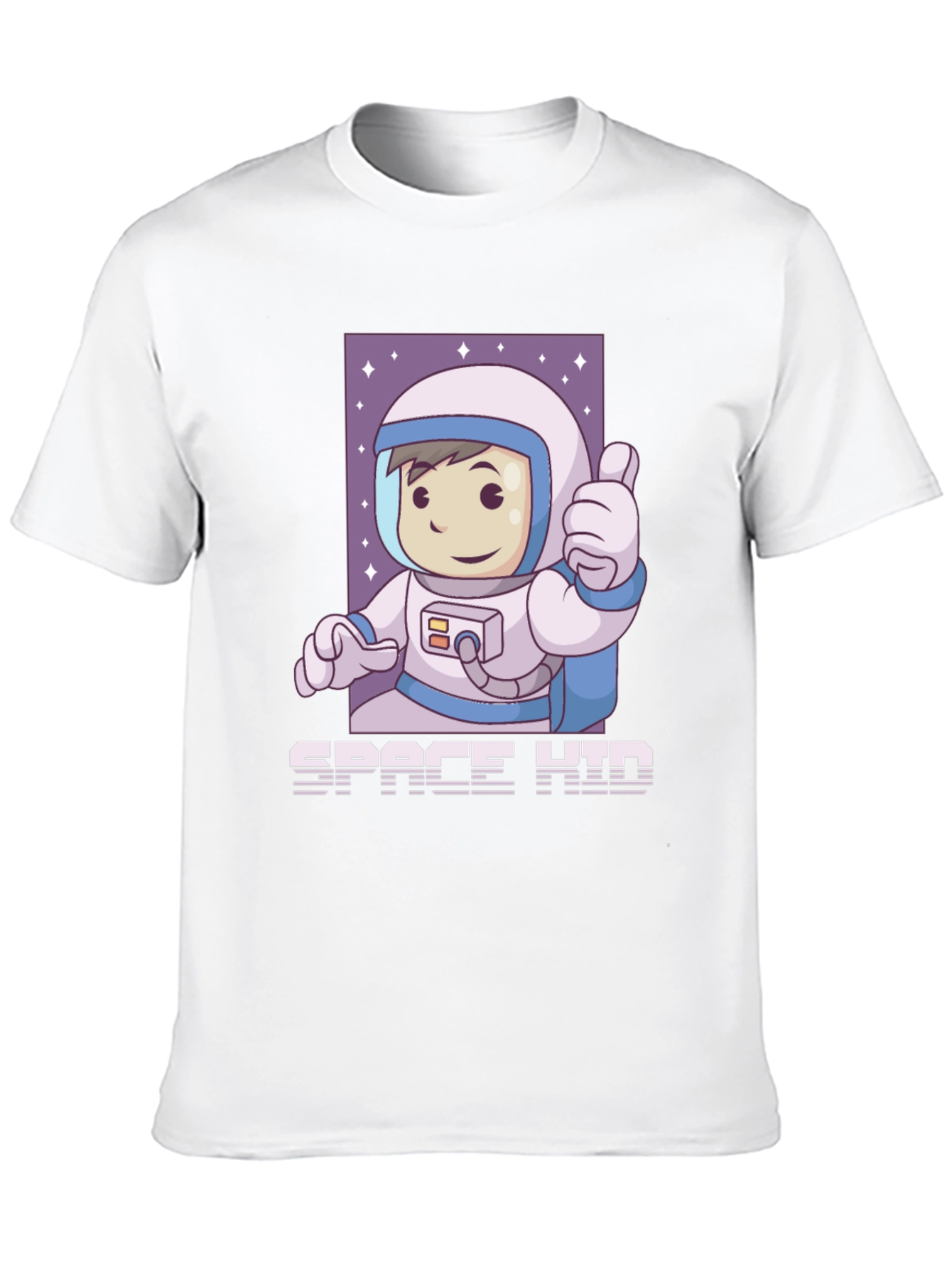 Space Kid Graphic Tee - Black
