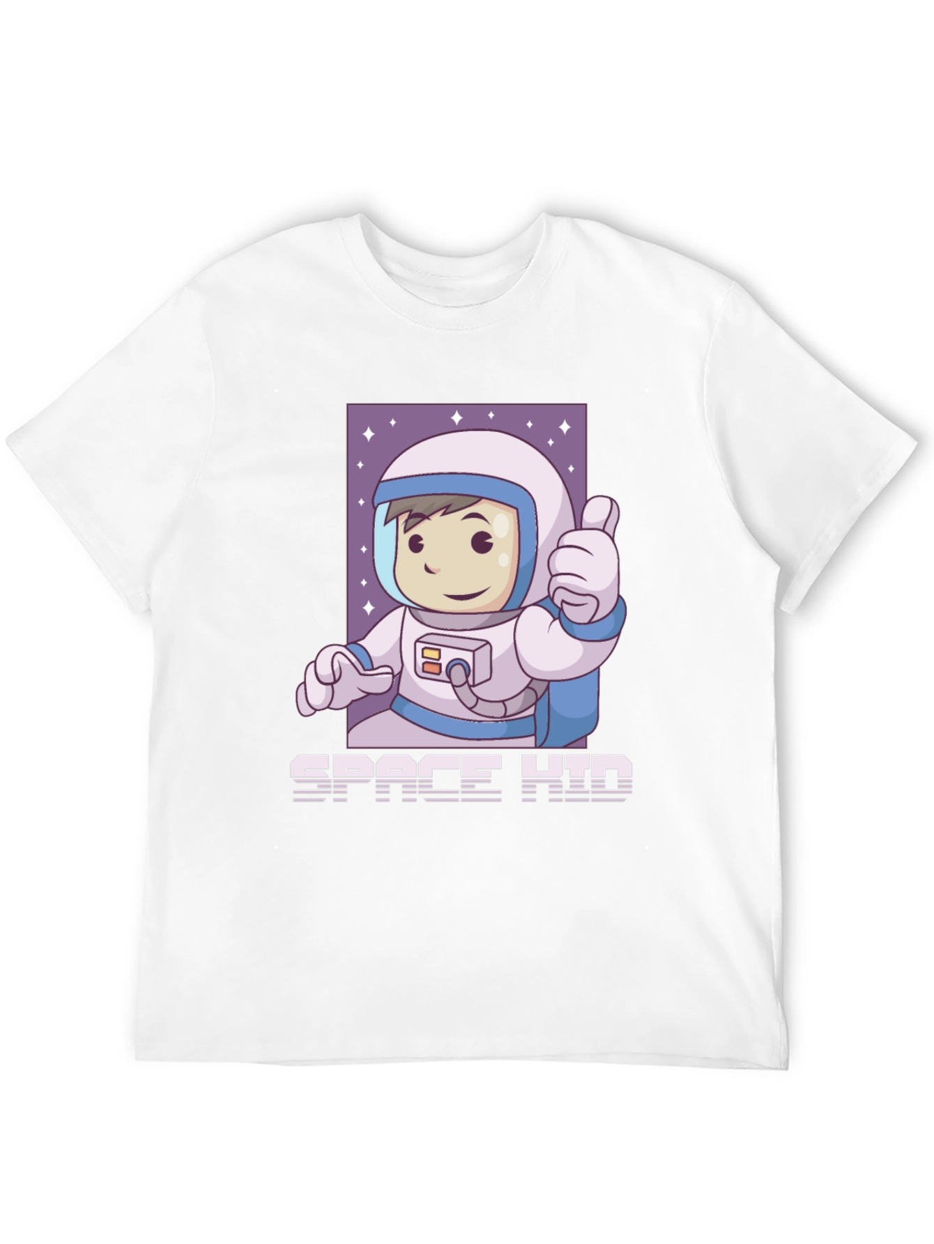 Space Kid Graphic Tee - Black