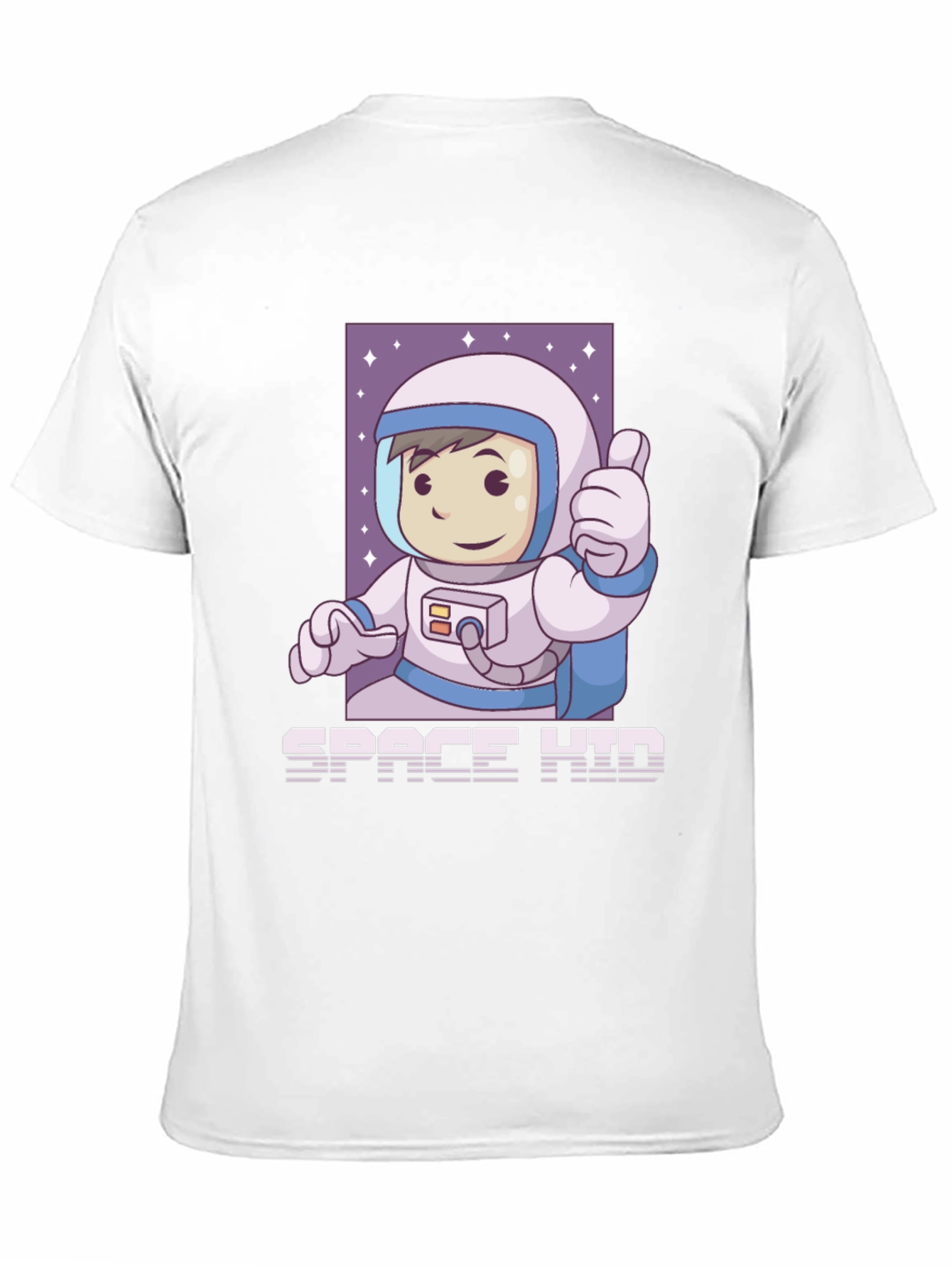 Space Kid Graphic Tee - Black