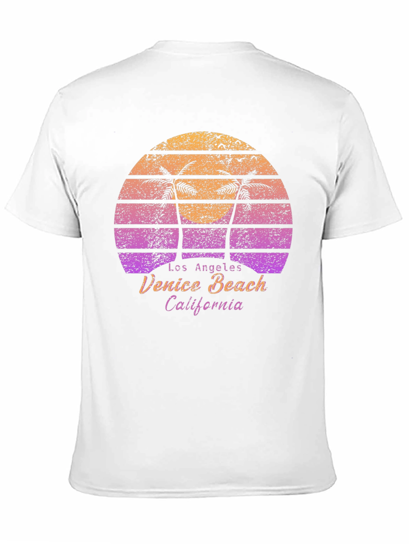 Retro Venice Beach California Graphic T-Shirt