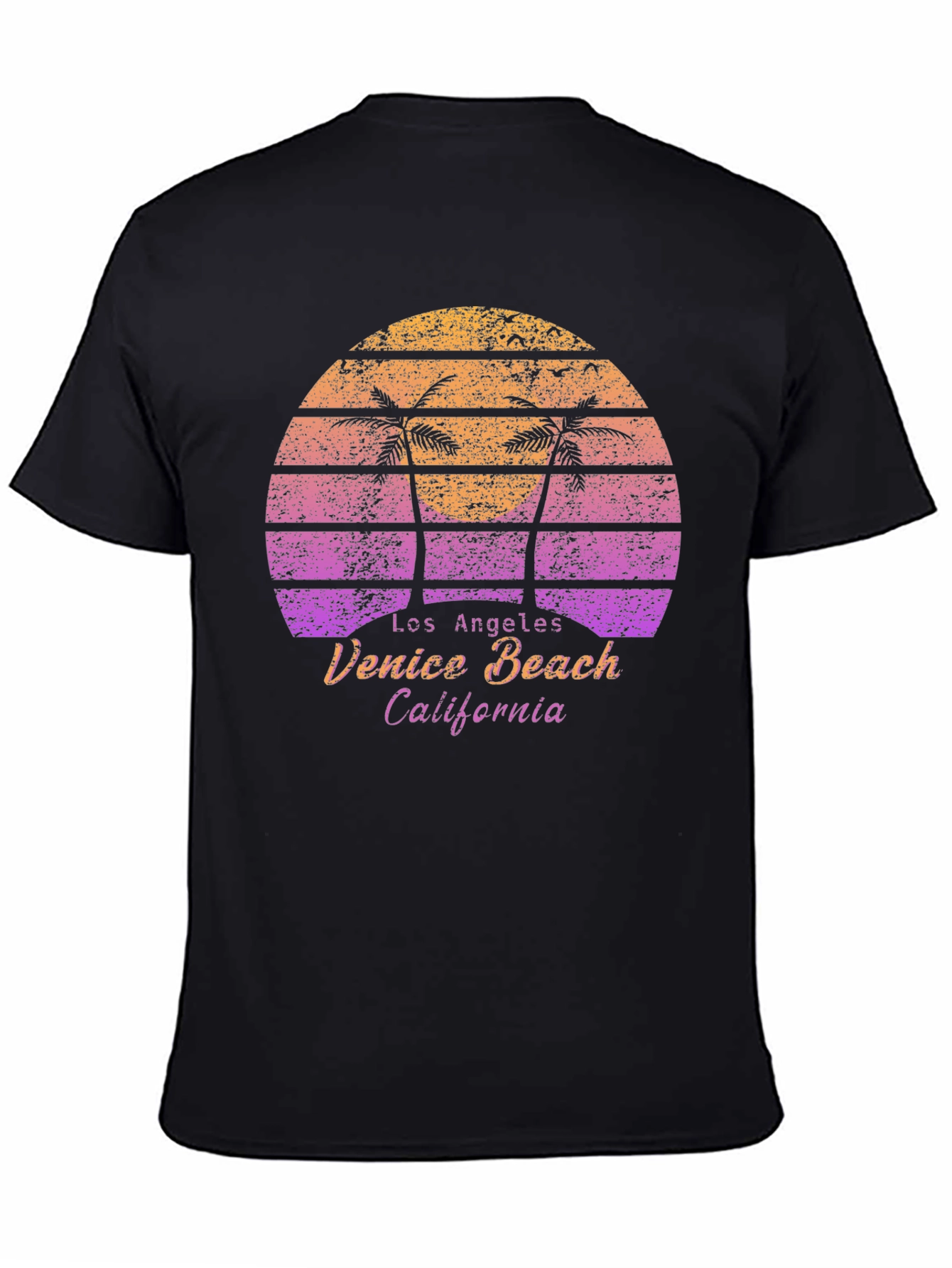 Retro Venice Beach California Graphic T-Shirt