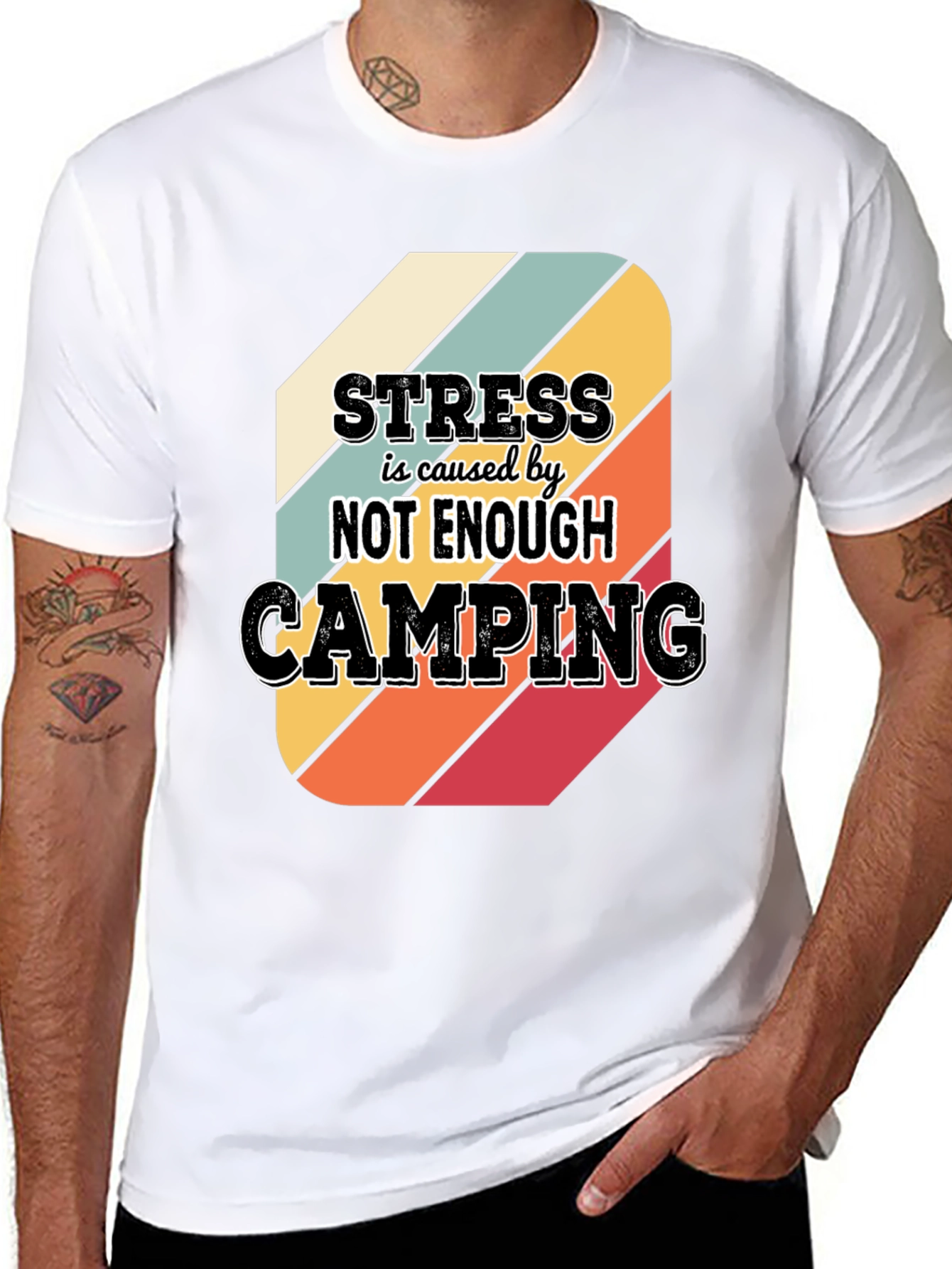 Camping Stress Relief T-Shirt