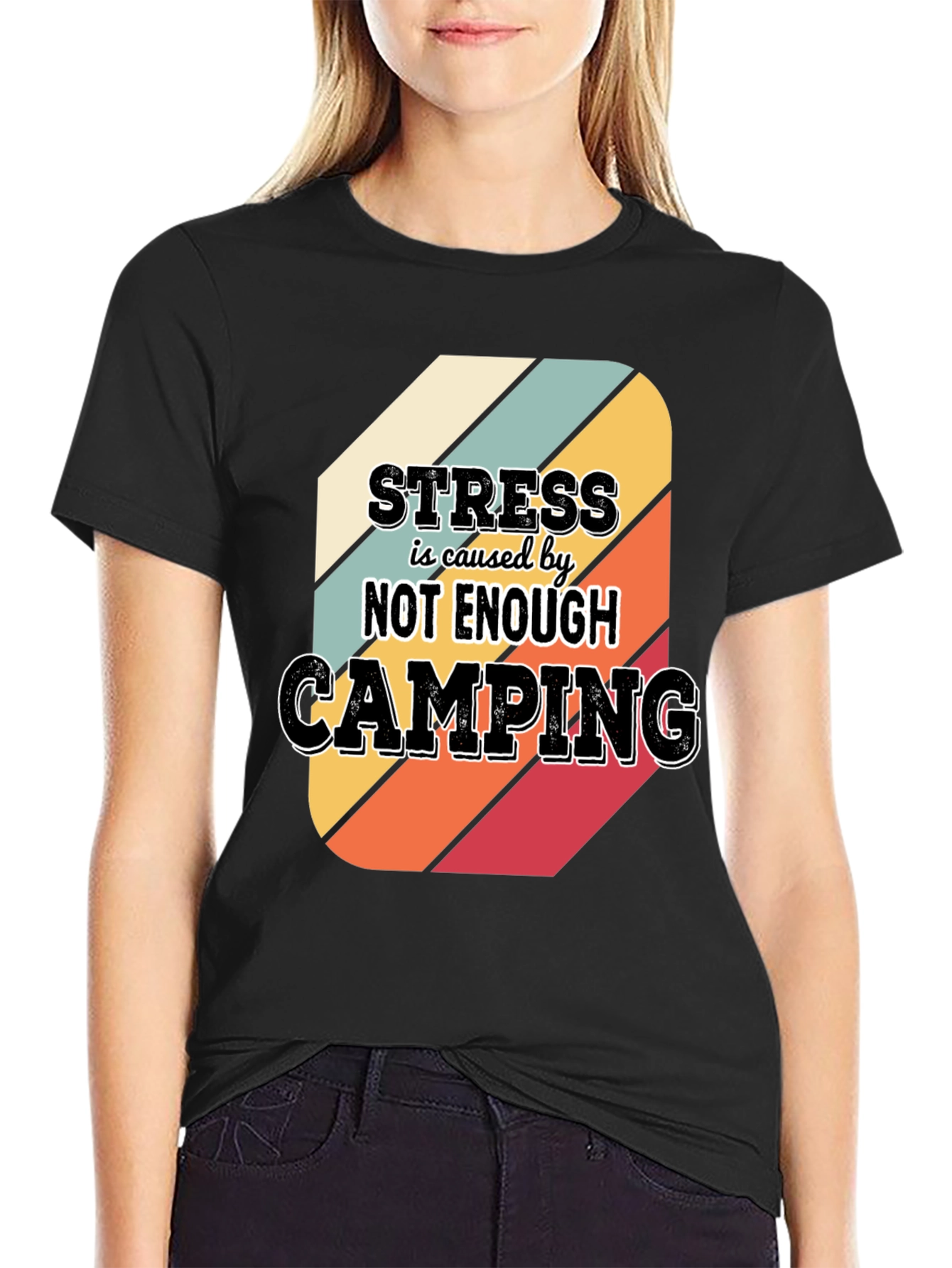 Camping Stress Relief T-Shirt