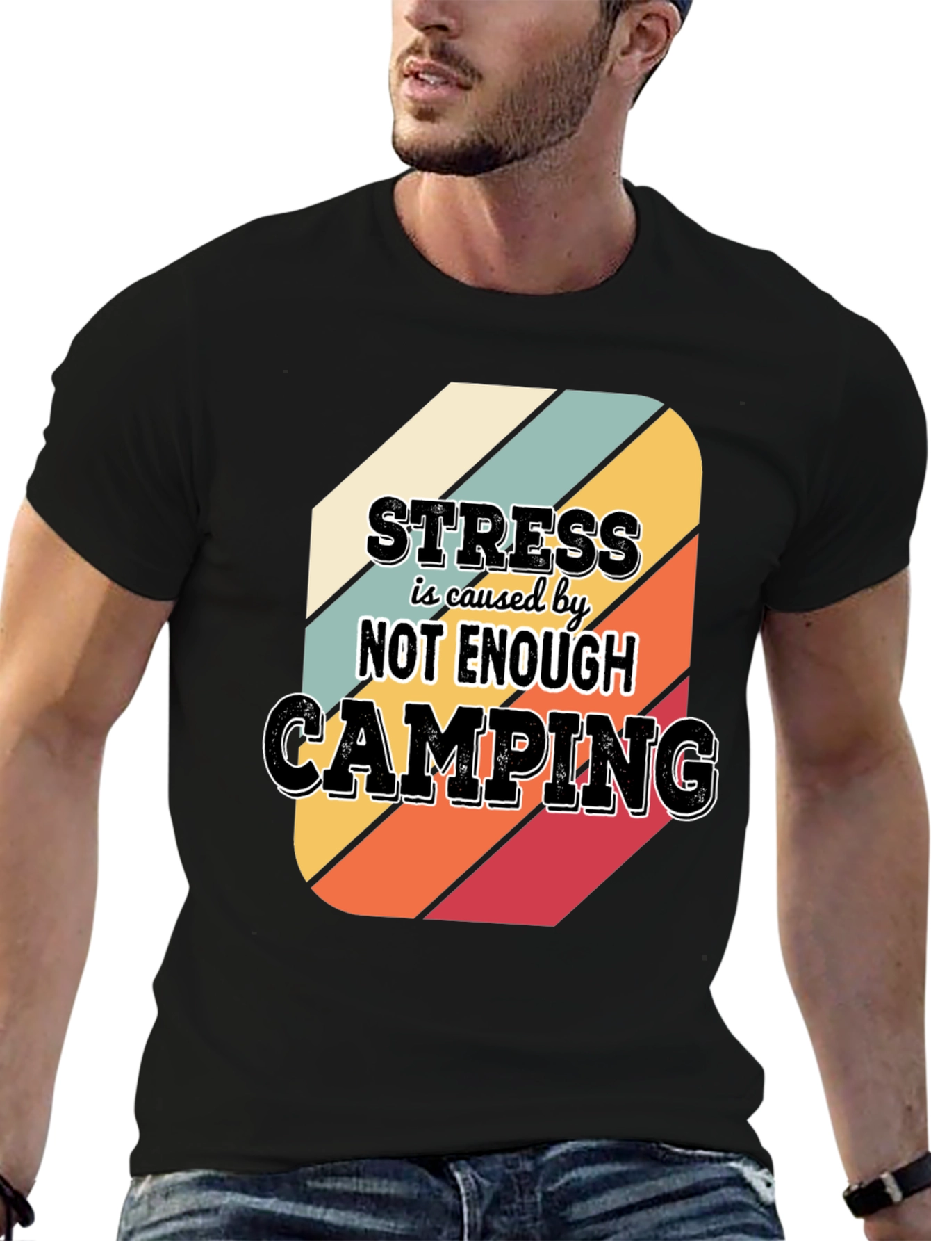 Camping Stress Relief T-Shirt