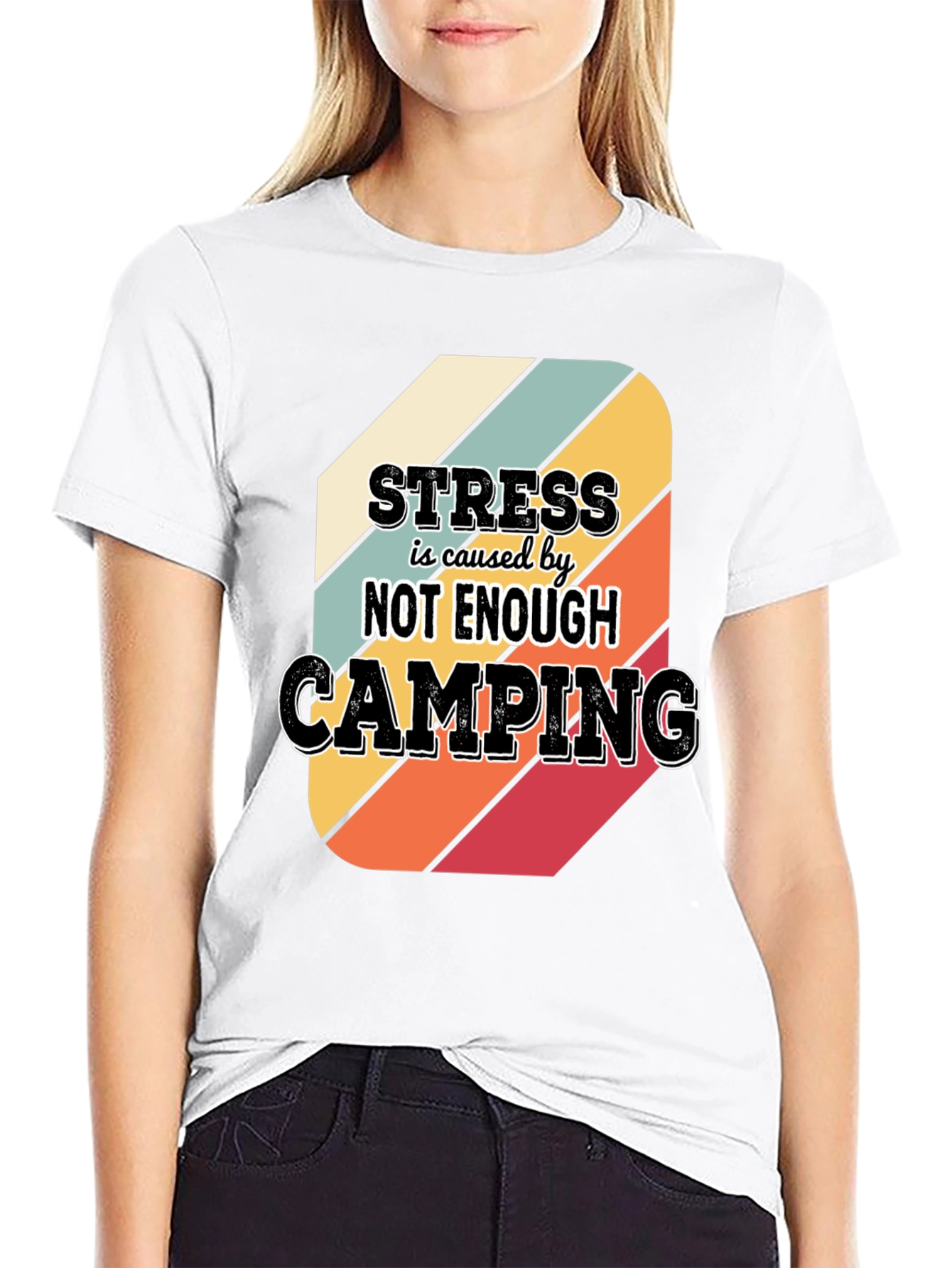 Camping Stress Relief T-Shirt