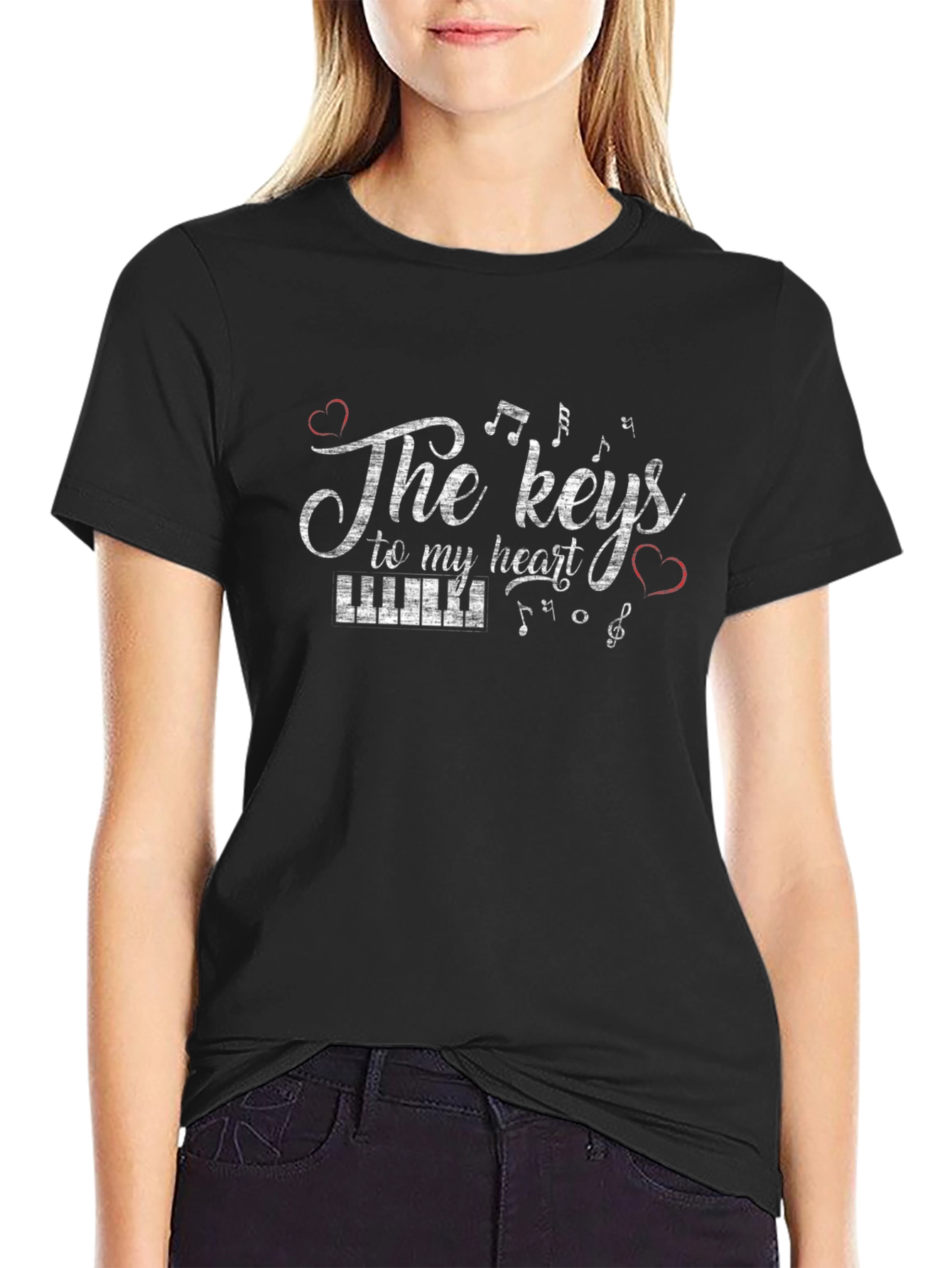 The Keys to My Heart Graphic T-Shirt