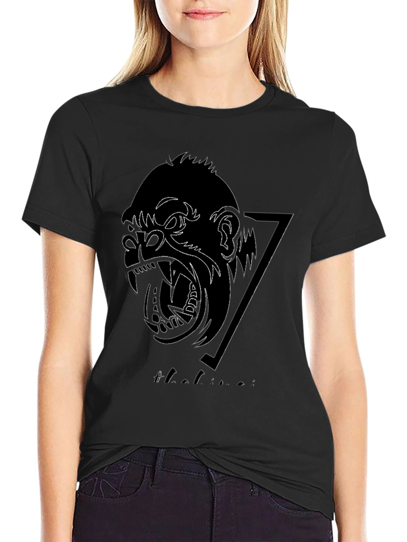 Black Gorilla Graphic Tee