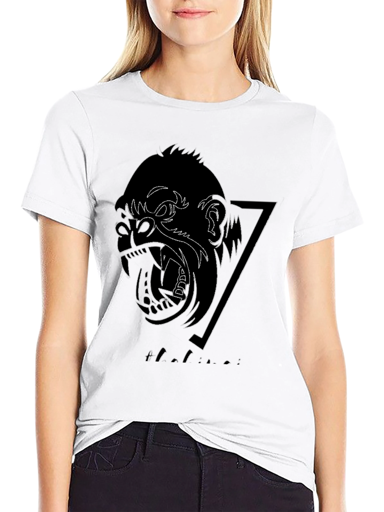 Black Gorilla Graphic Tee