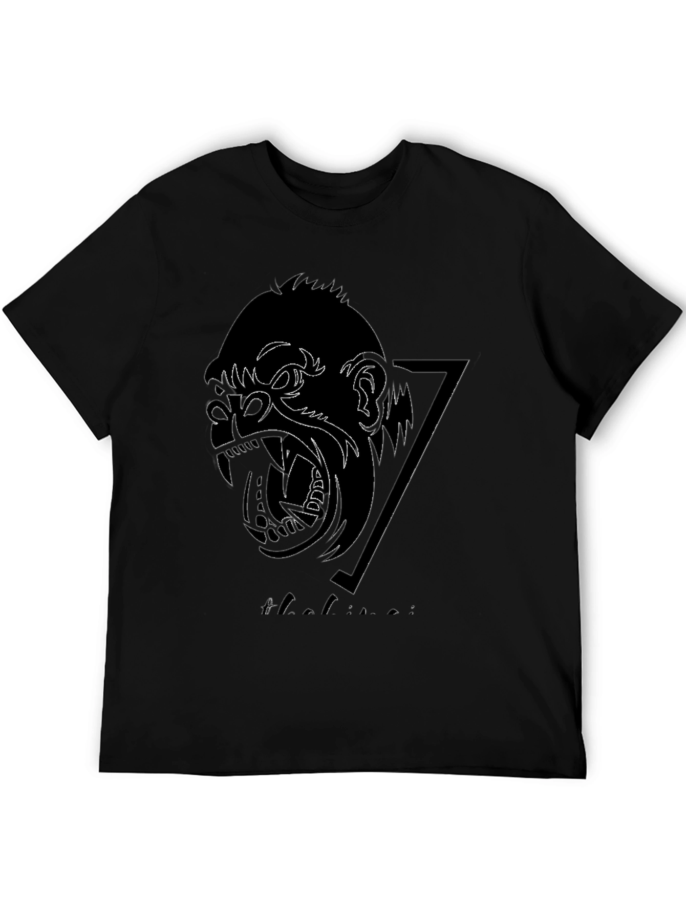 Black Gorilla Graphic Tee