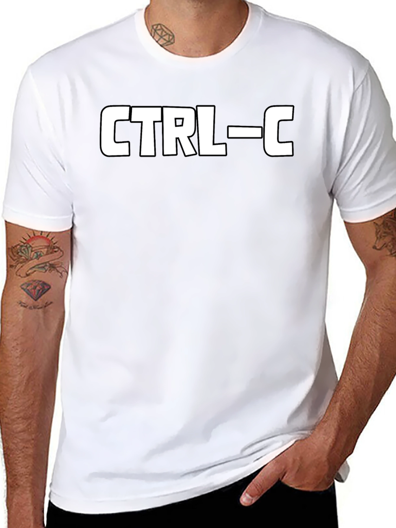 CTRL-C Copy T-Shirt - Programmer Humor Tee