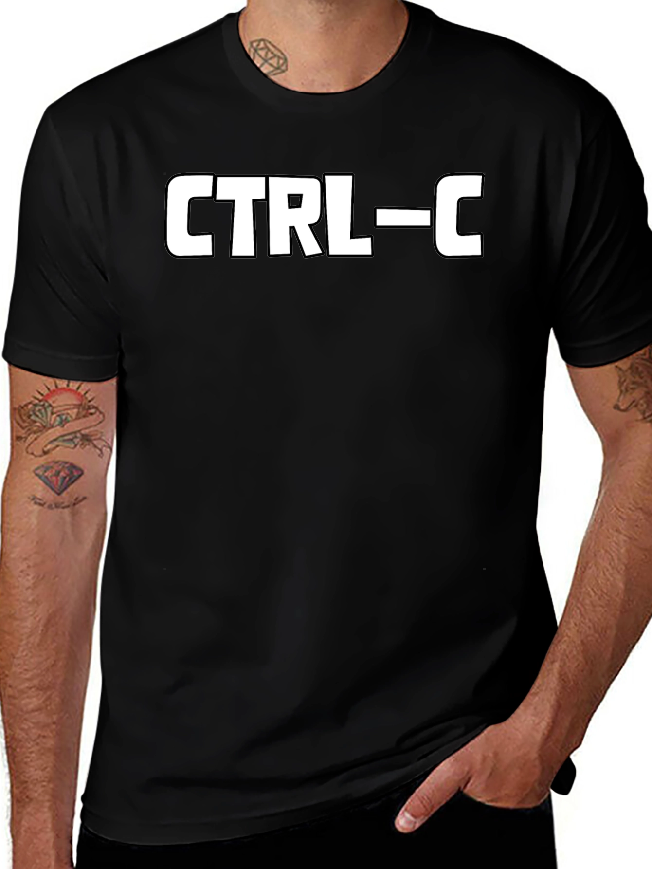 CTRL-C Copy T-Shirt - Programmer Humor Tee