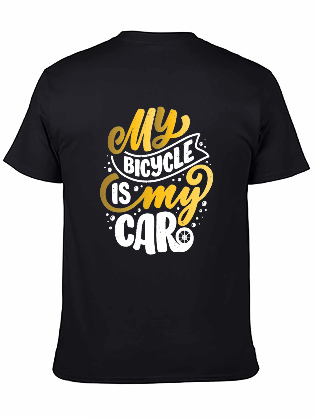 My Bicycle Is My Car Graphic T-Shirt