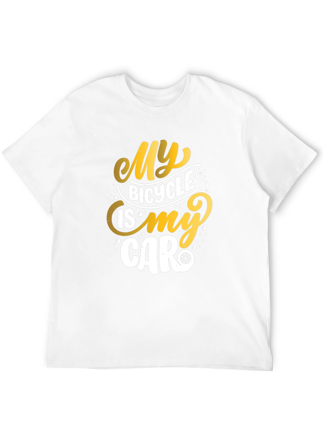 My Bicycle Is My Car Graphic T-Shirt
