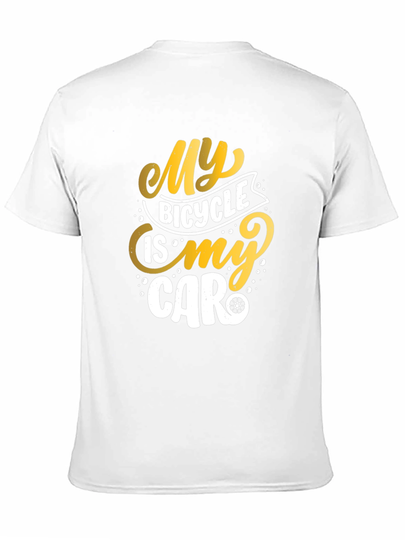 My Bicycle Is My Car Graphic T-Shirt