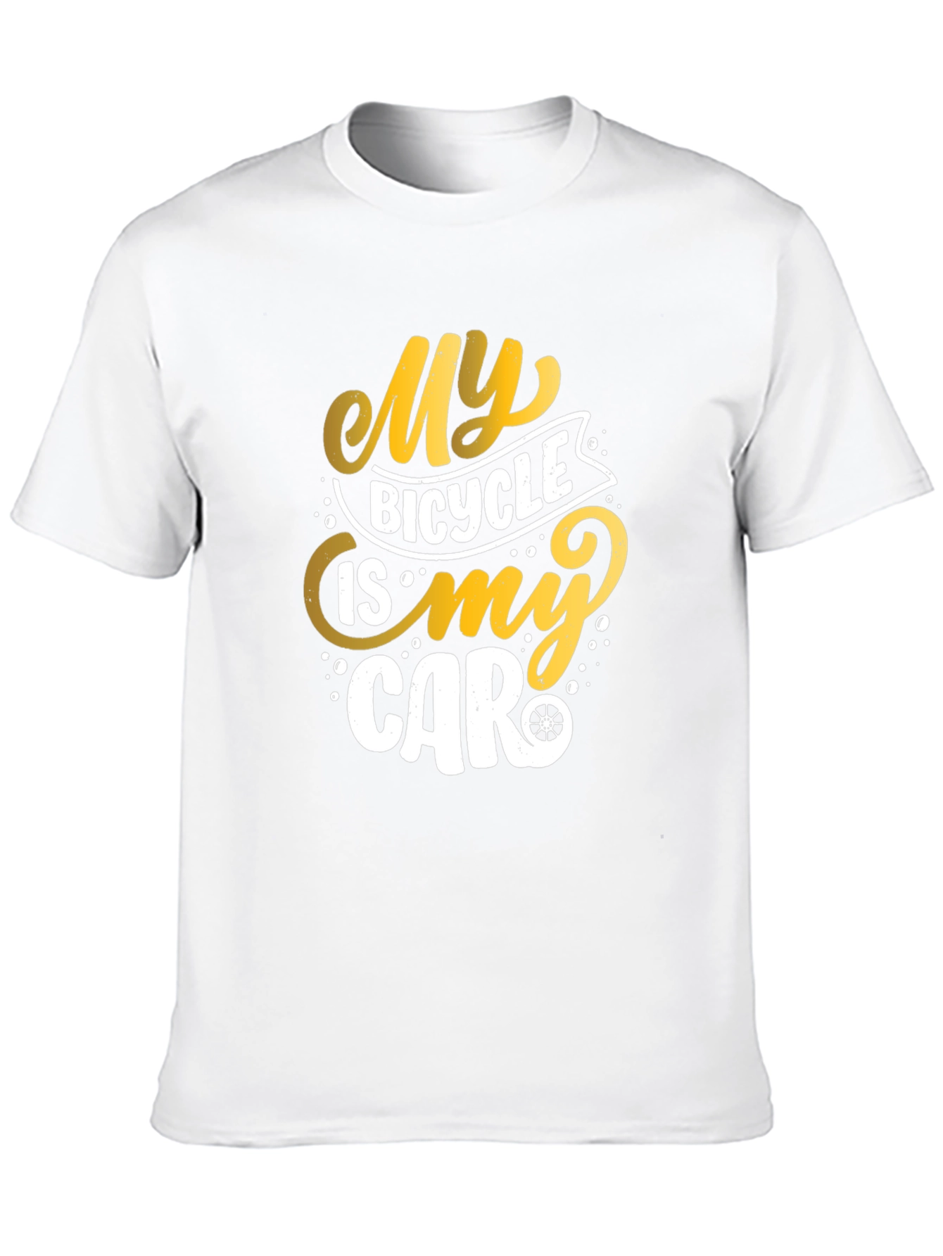 My Bicycle Is My Car Graphic T-Shirt