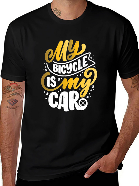 My Bicycle Is My Car Graphic T-Shirt