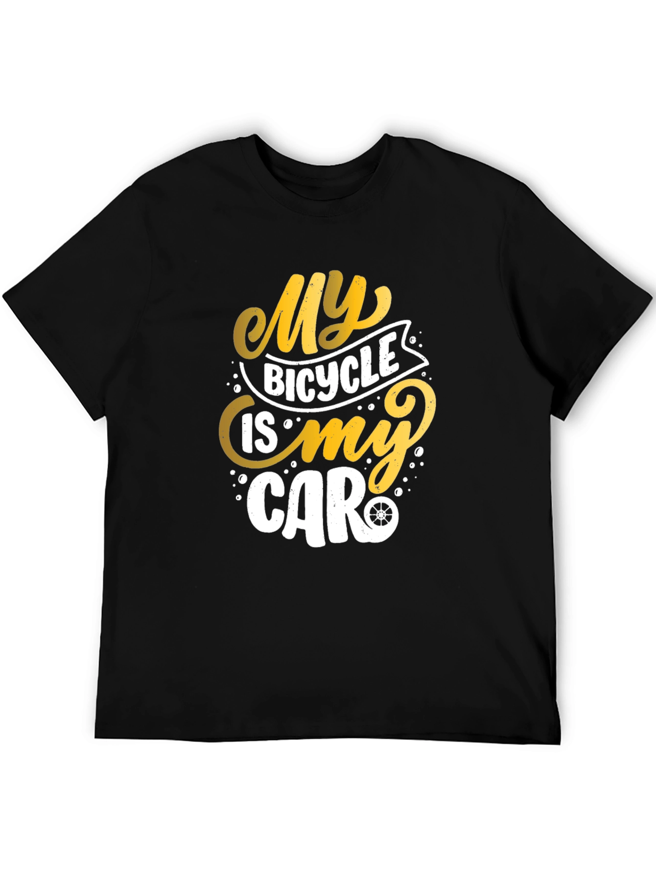 My Bicycle Is My Car Graphic T-Shirt