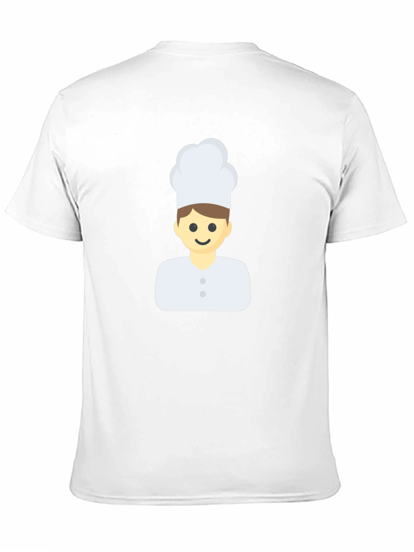 Chef Emoji Black T-Shirt
