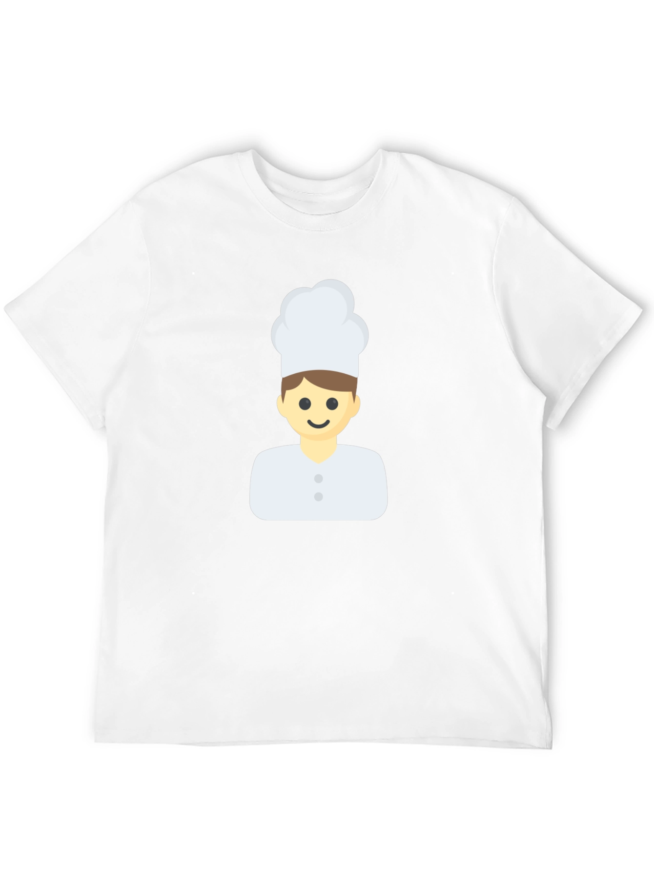 Chef Emoji Black T-Shirt